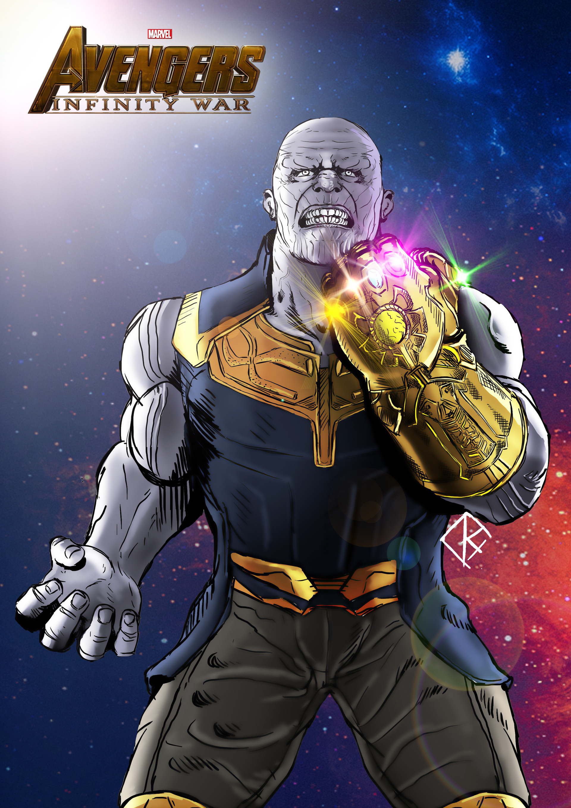rafael danesin thanos infinity war