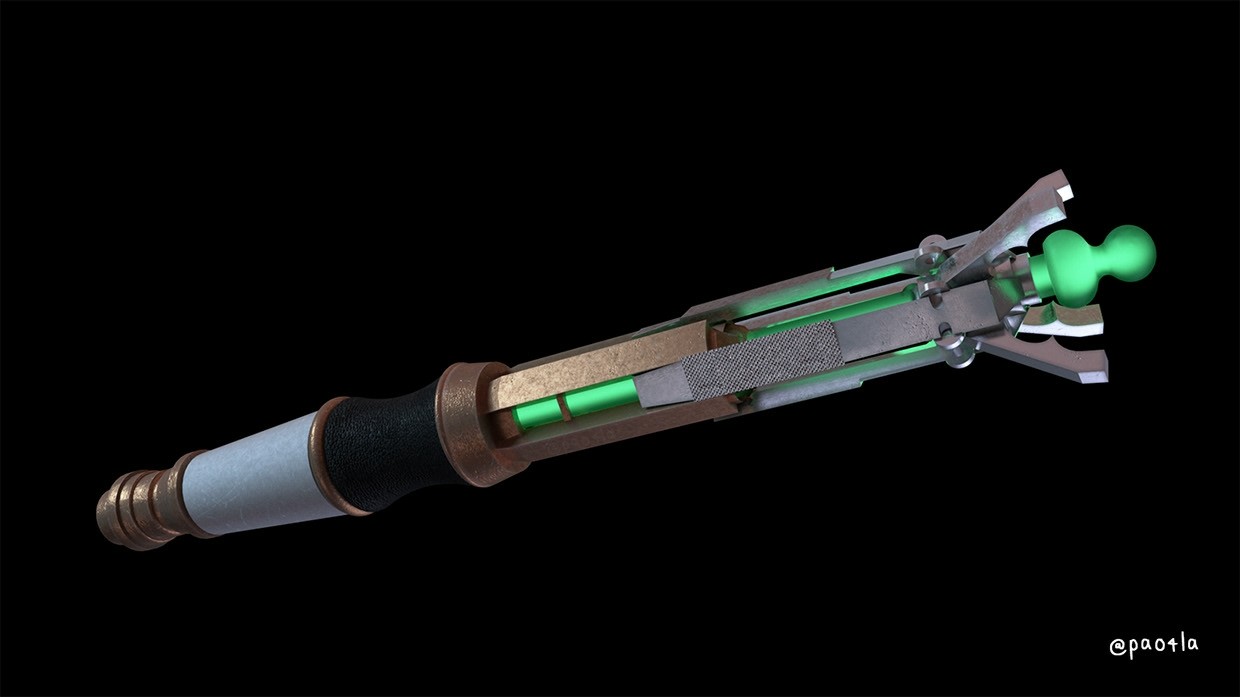 ArtStation - Sonic Screwdriver