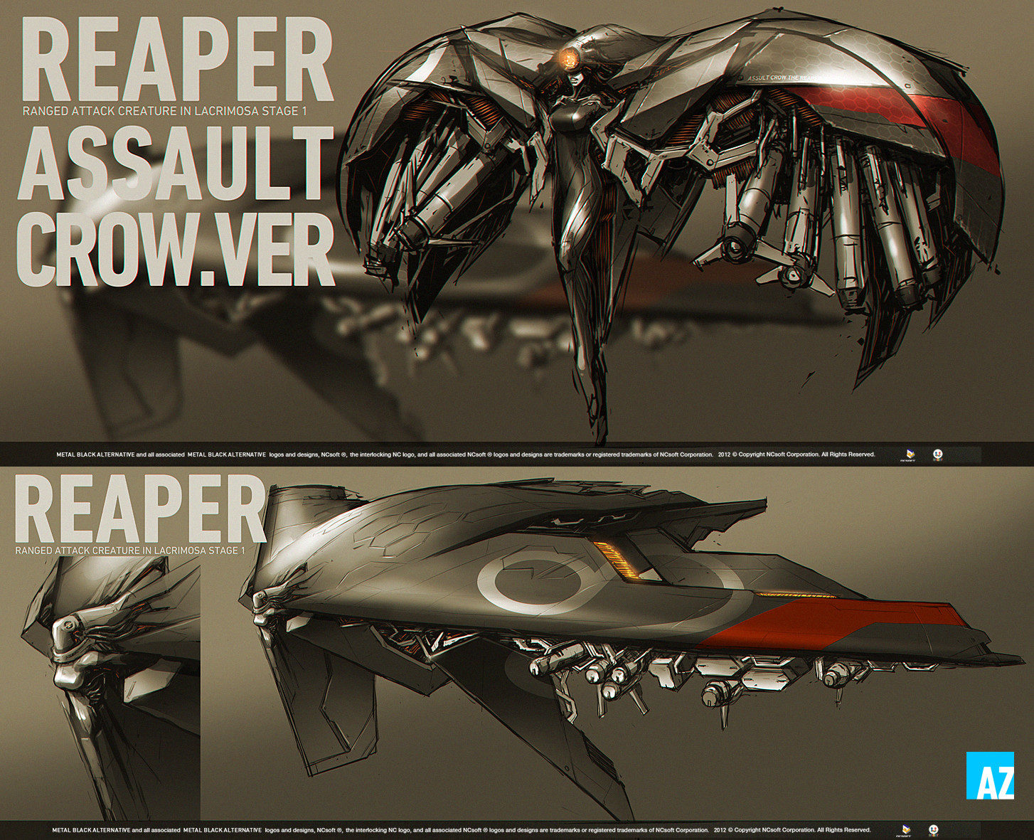 First concept art about "REAPER"