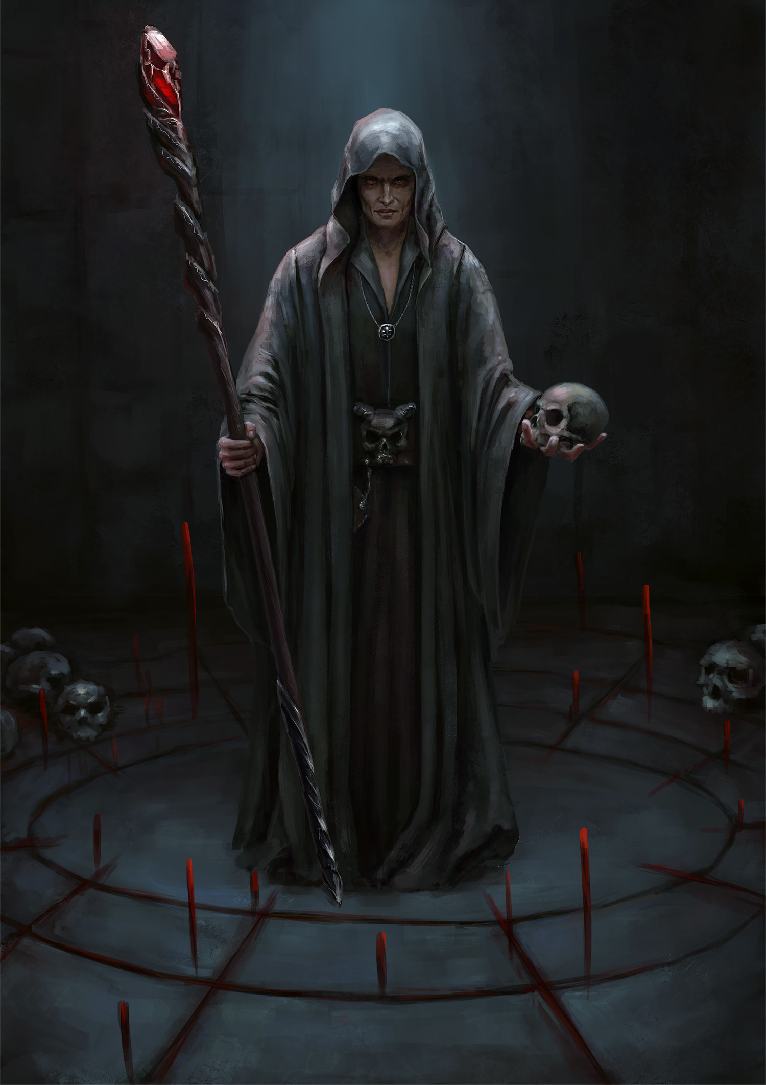 ArtStation necromancer