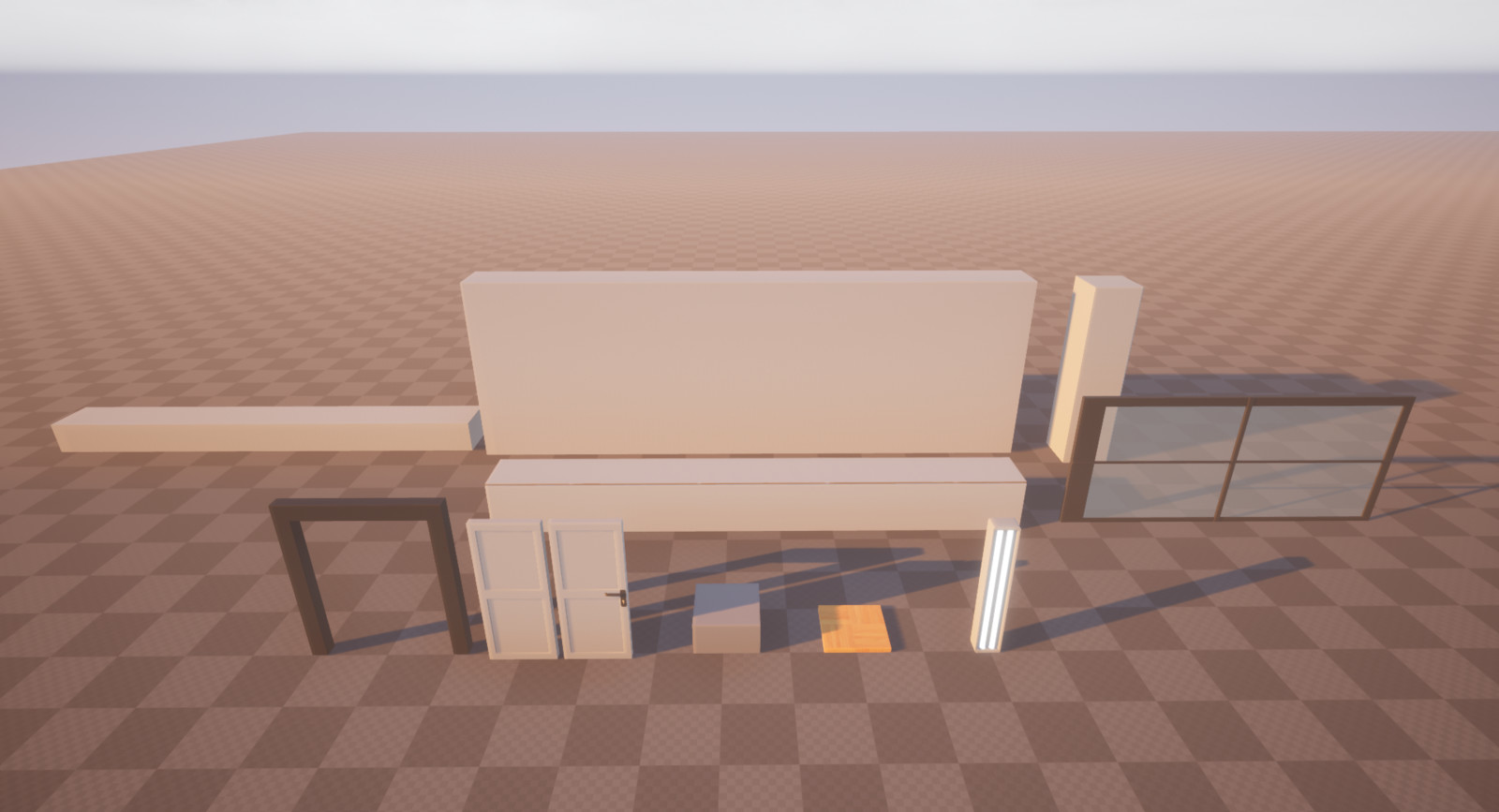 Environment modular pieces