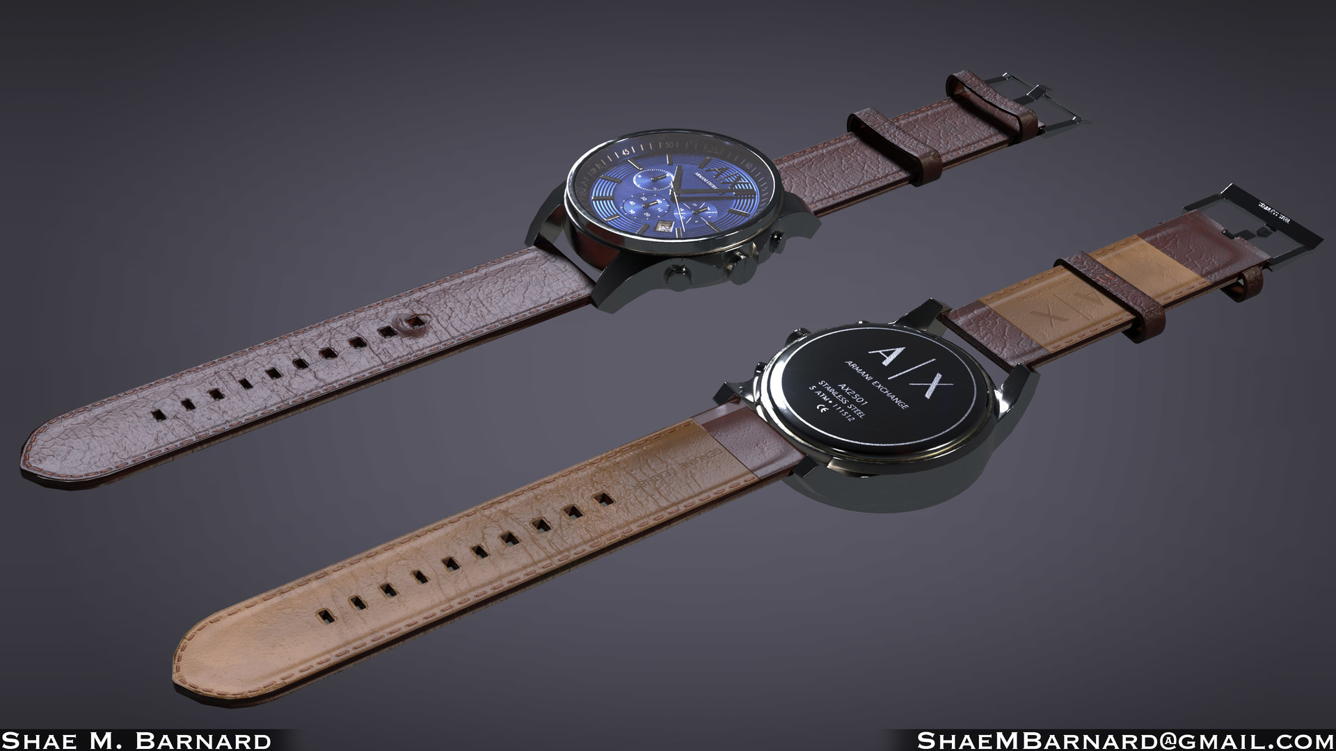 Shae Barnard Armani Exchange Watch