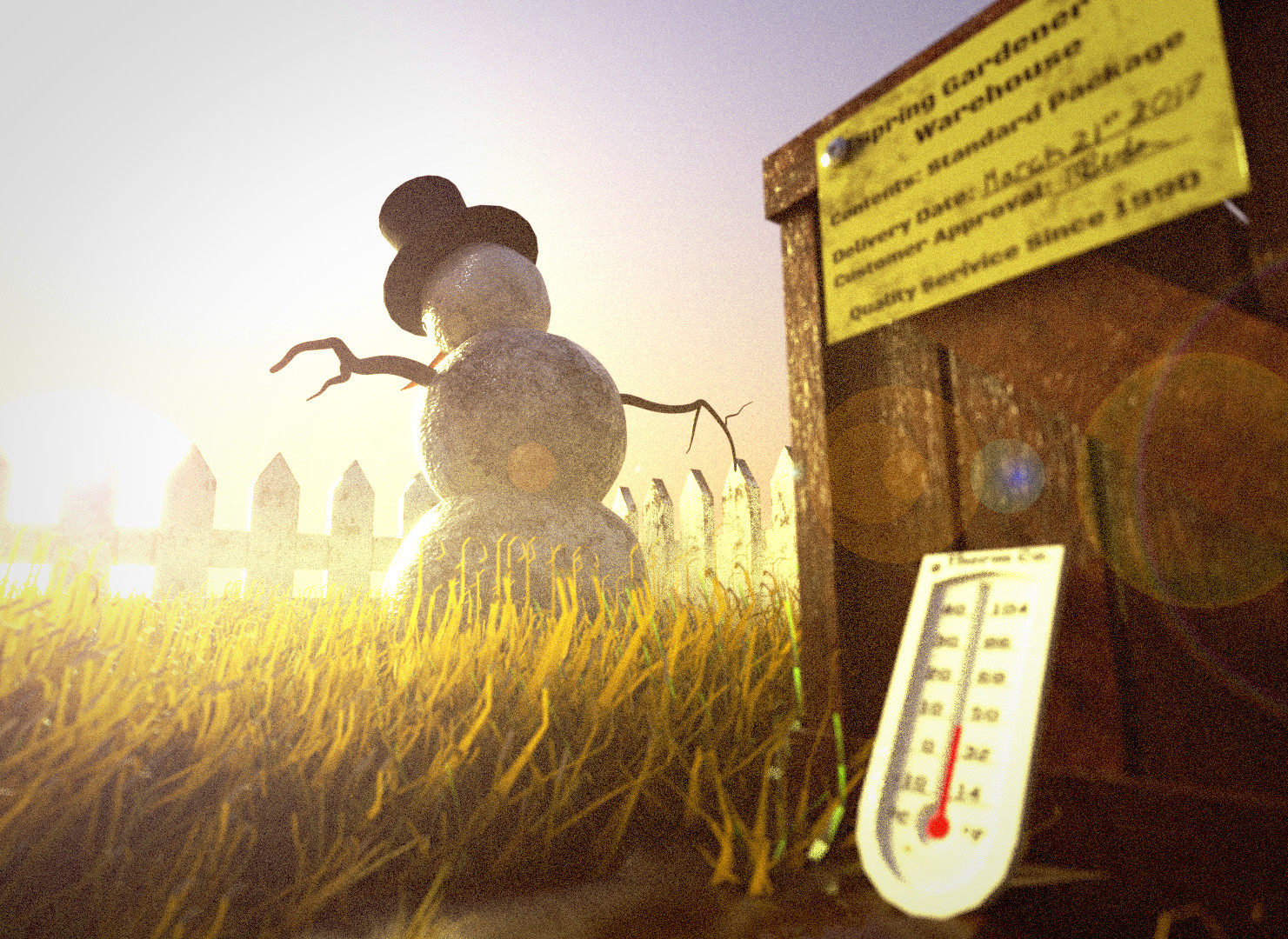 Matteo Buda 3d Art 1 Project 1 Snowman