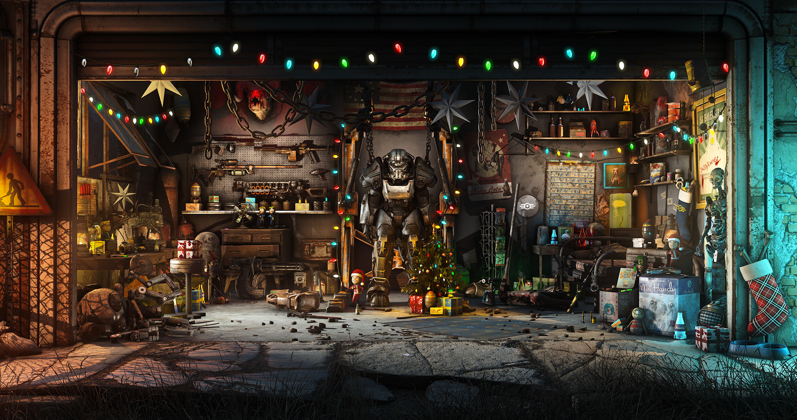 A very merry Fallout 4 Christmas