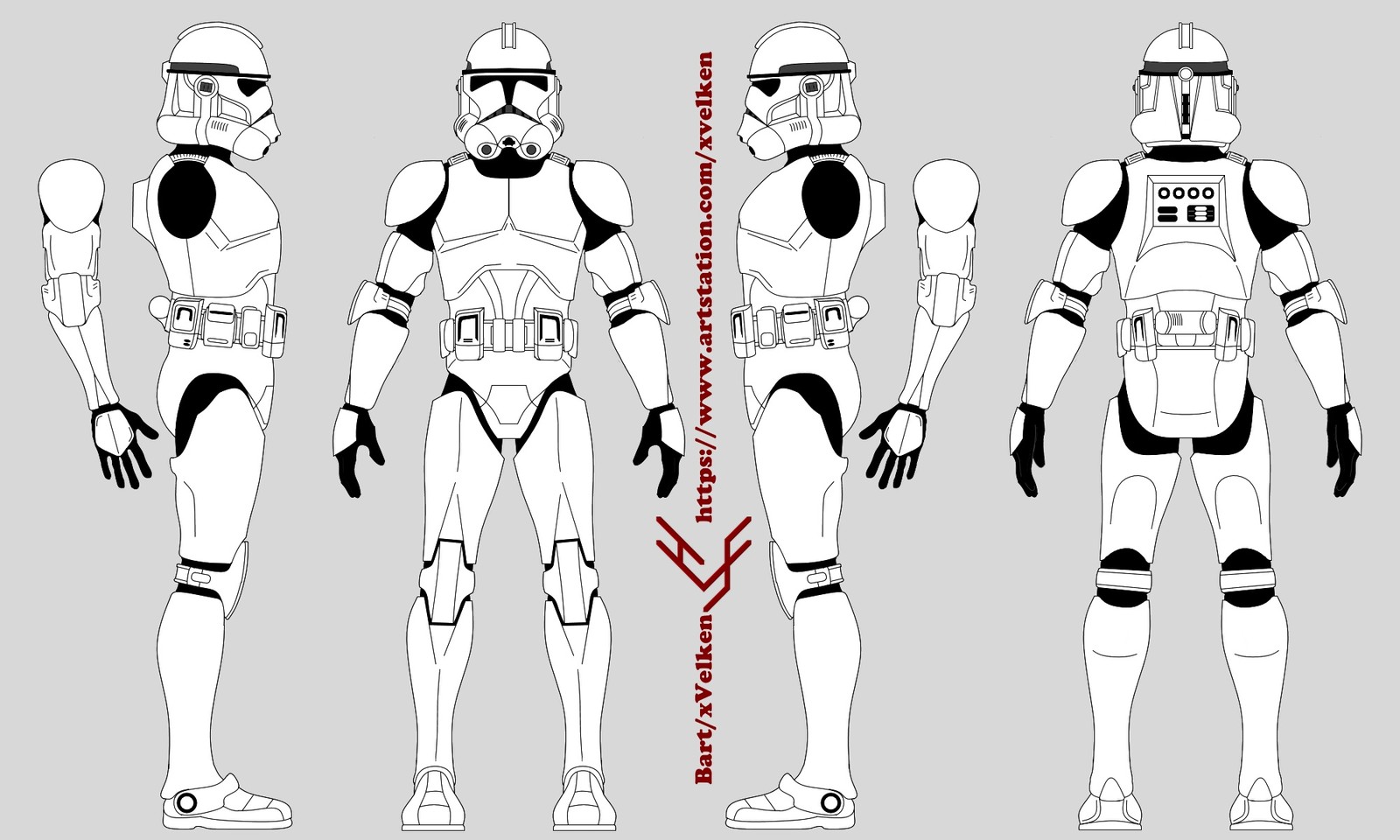Bart Antwerpen Clone Trooper Template V1