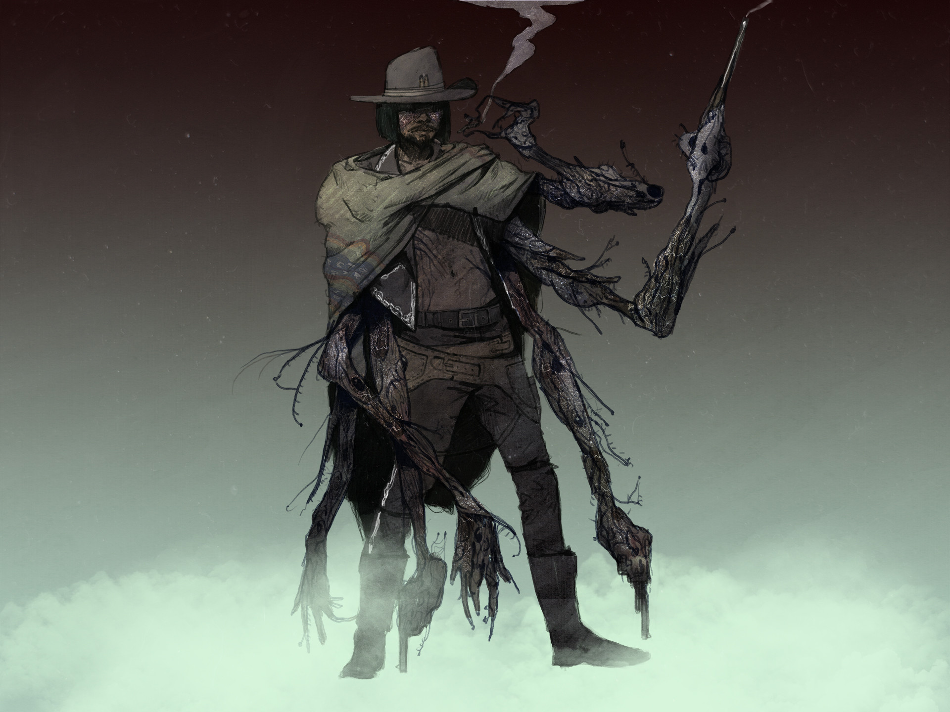 Artstation Wild West Concept Art Enrty Jarrett Kelly