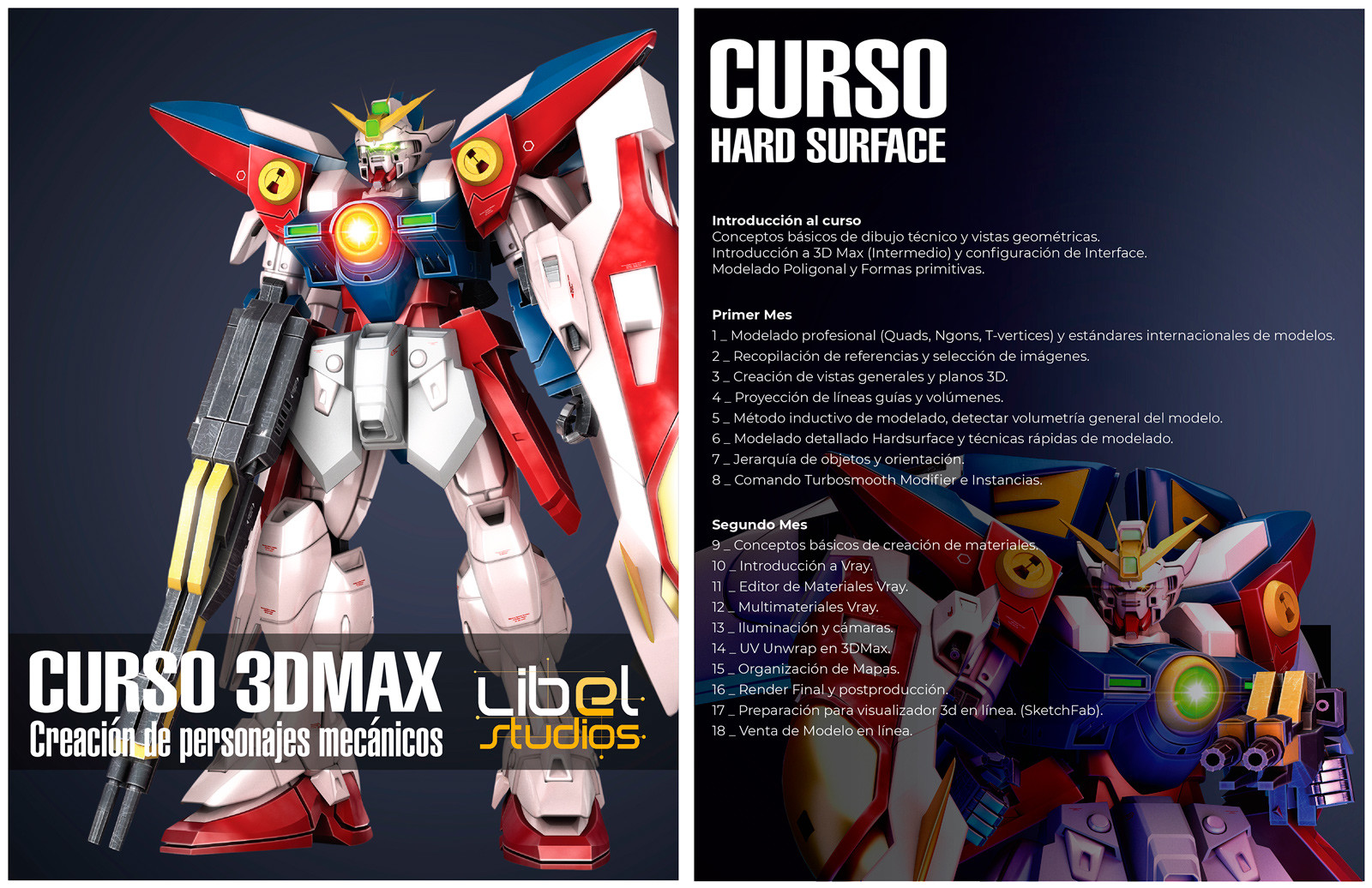 Artstation Wing Gundam Zero Tutorial For Libel Studios