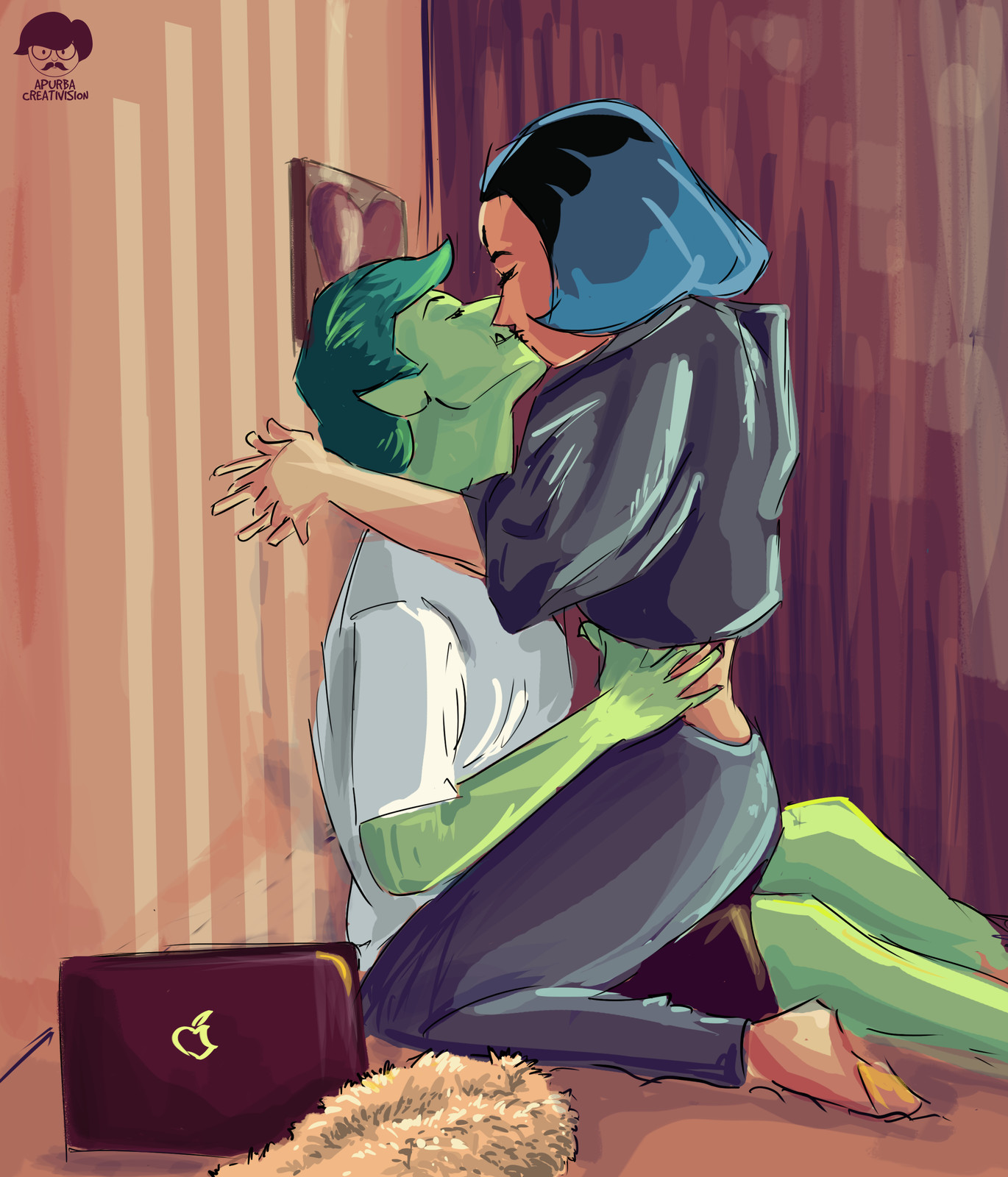 Artstation Raven And The Beast Boy Apurba Chakraborty Artstation Raven And The Beast Boy Apurba Chakraborty