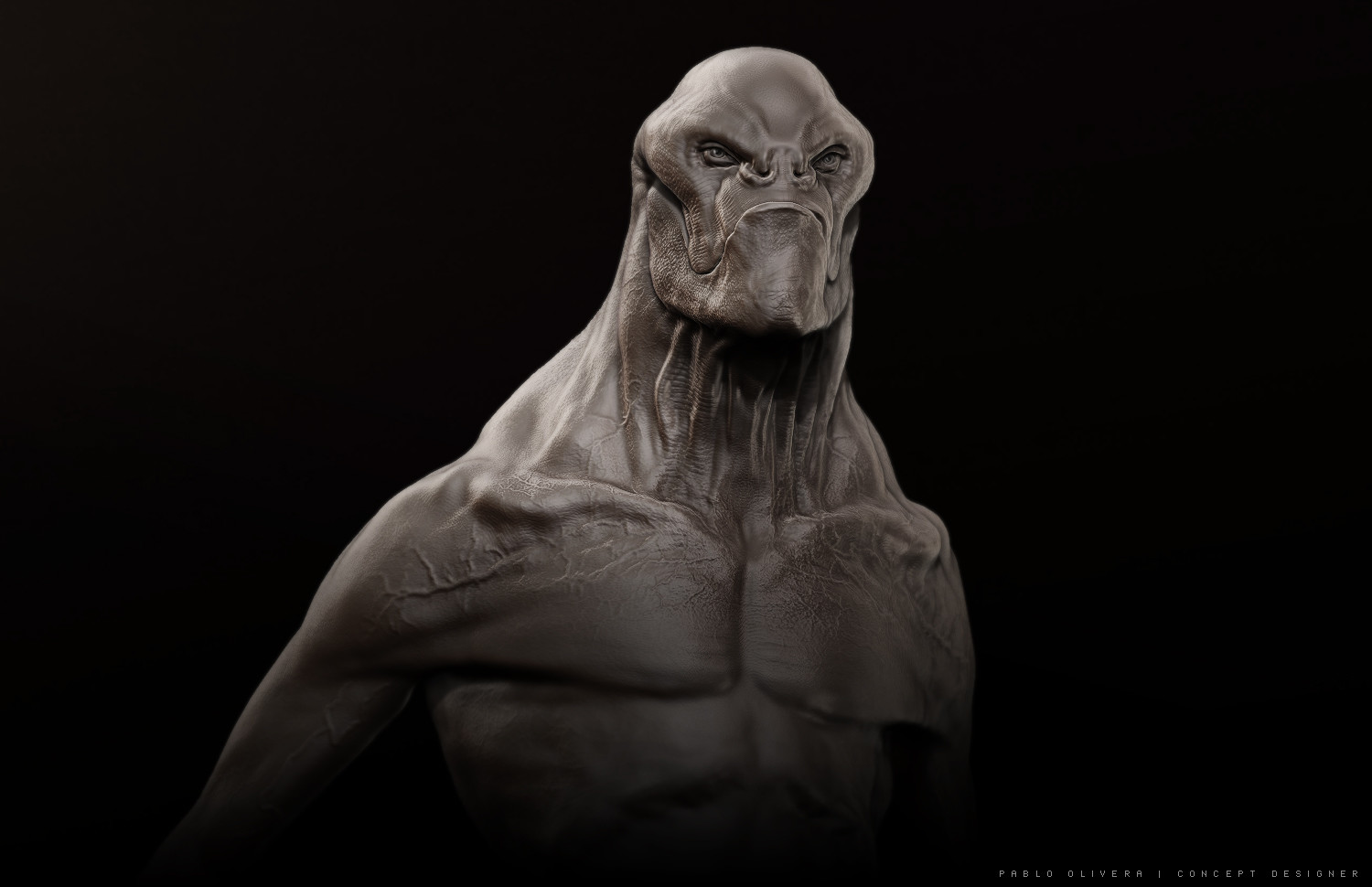 Pablo Olivera Visual Artist Alien Wip