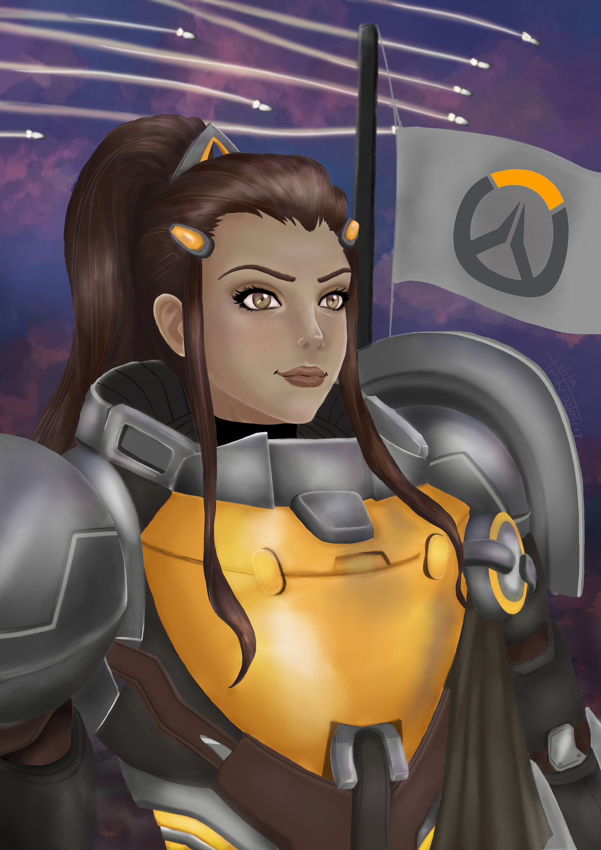 ArtStation   Brigitte FanArt