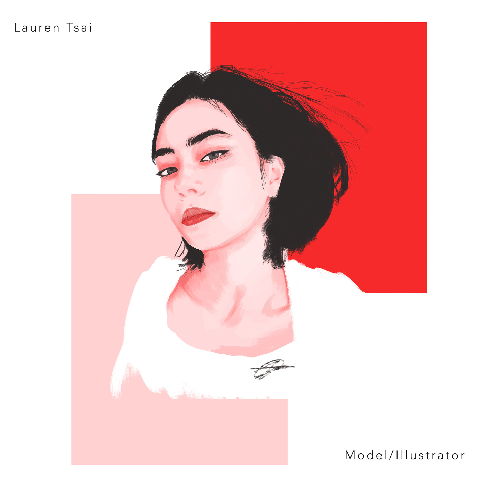 Lauren Tsai 「Half-Lived 」シルクスクリーン  ED300