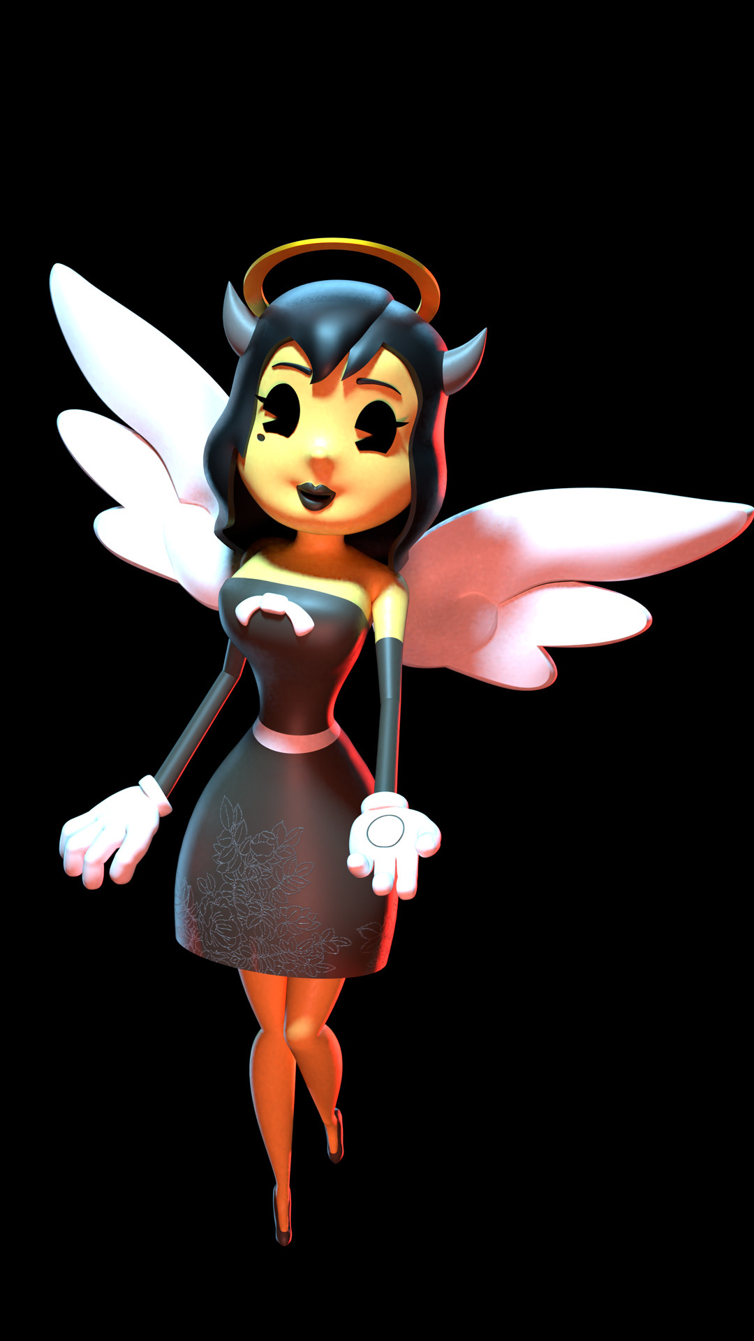 Artstation Alice The Angel 3d Model Will Diaz