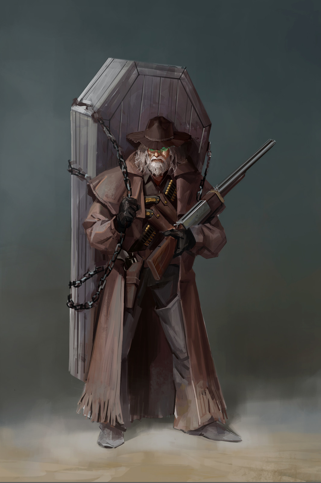 Gunslinger 1 - Old huntsman Hanson