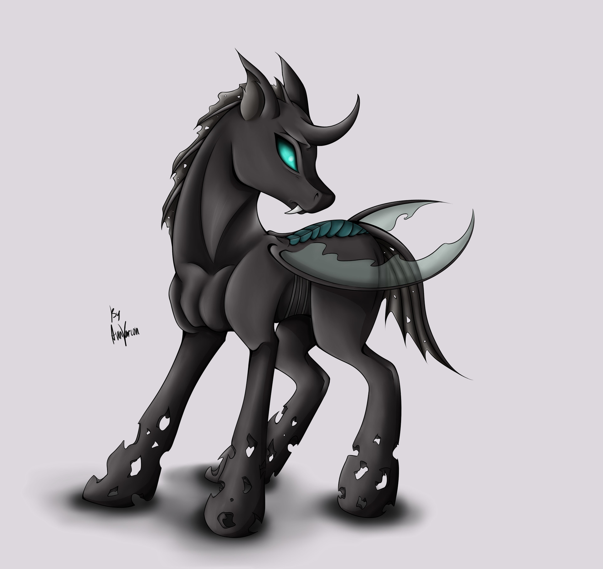 pic My Little Pony Thorax Brother artstation thorax mlp fanart ann