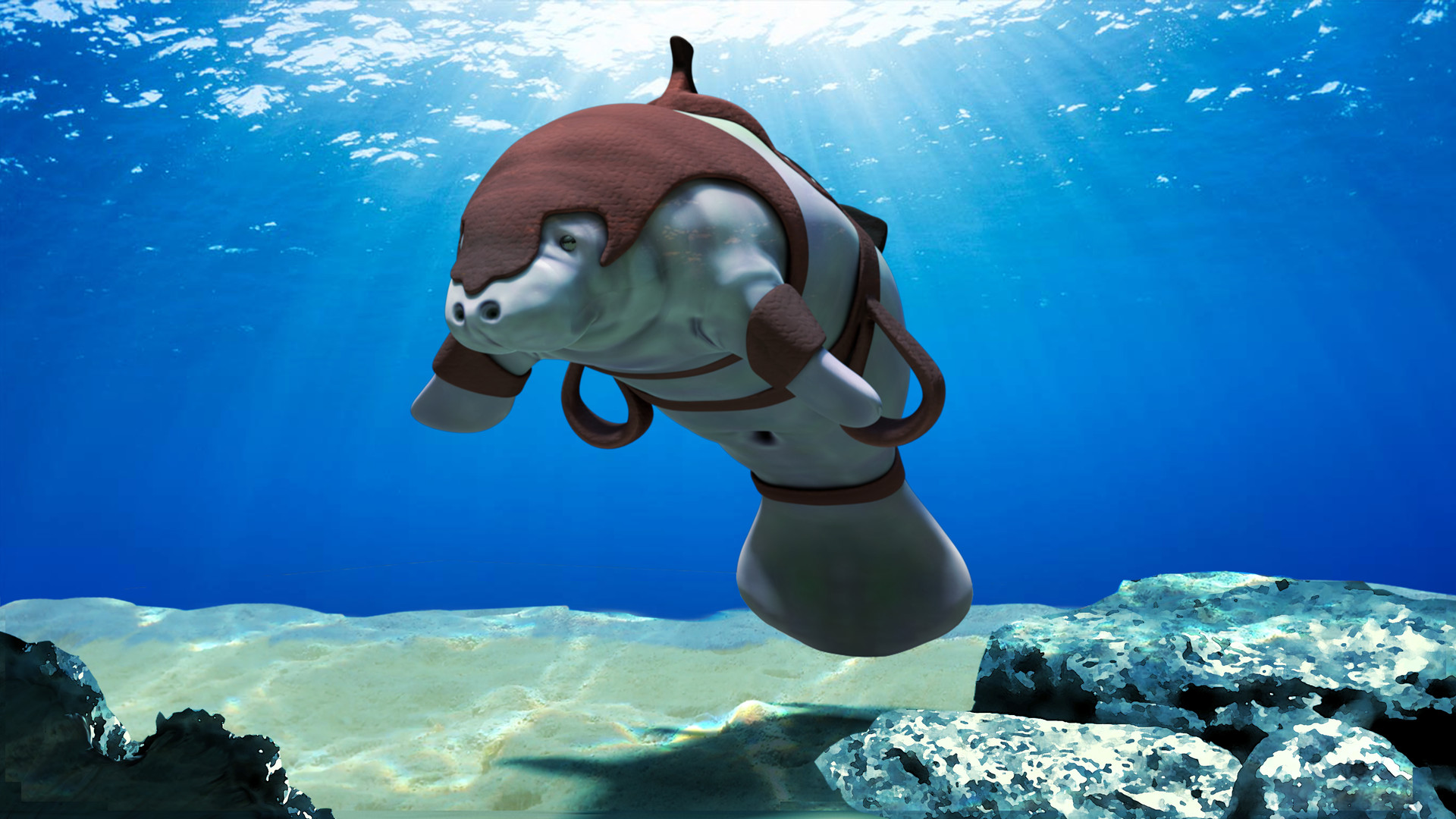 Artstation Manatee Mount Jamie Phillips