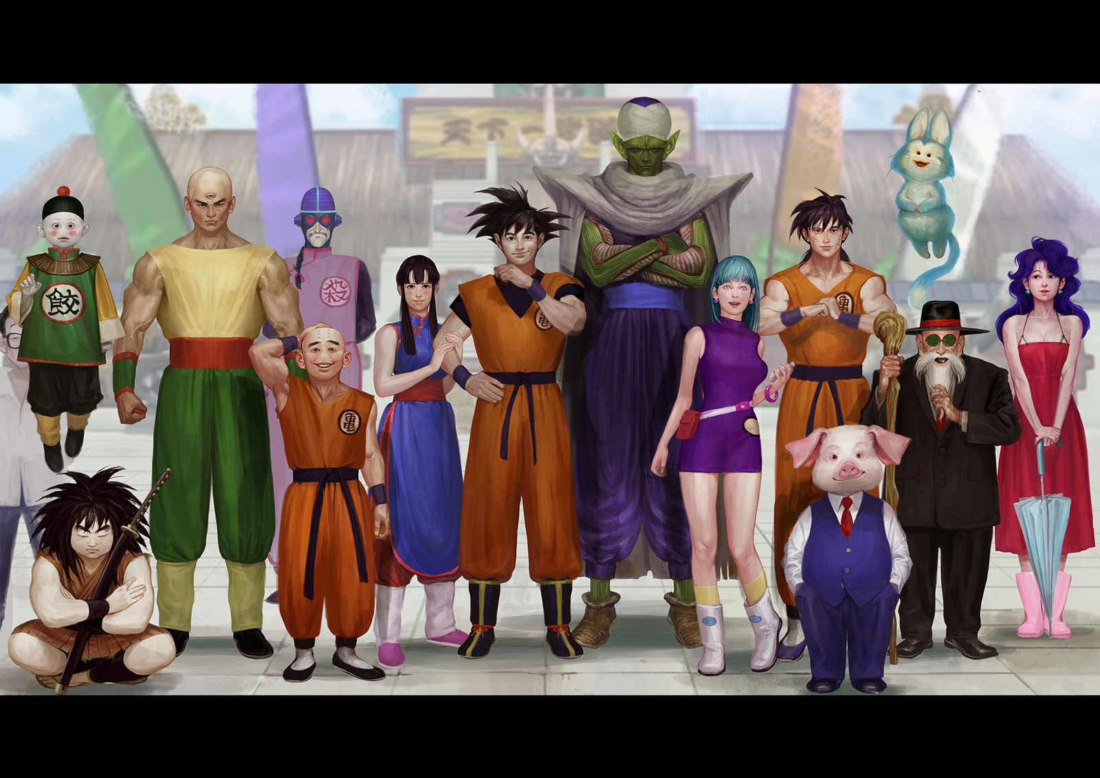 Piccolo Jr Saga Characters