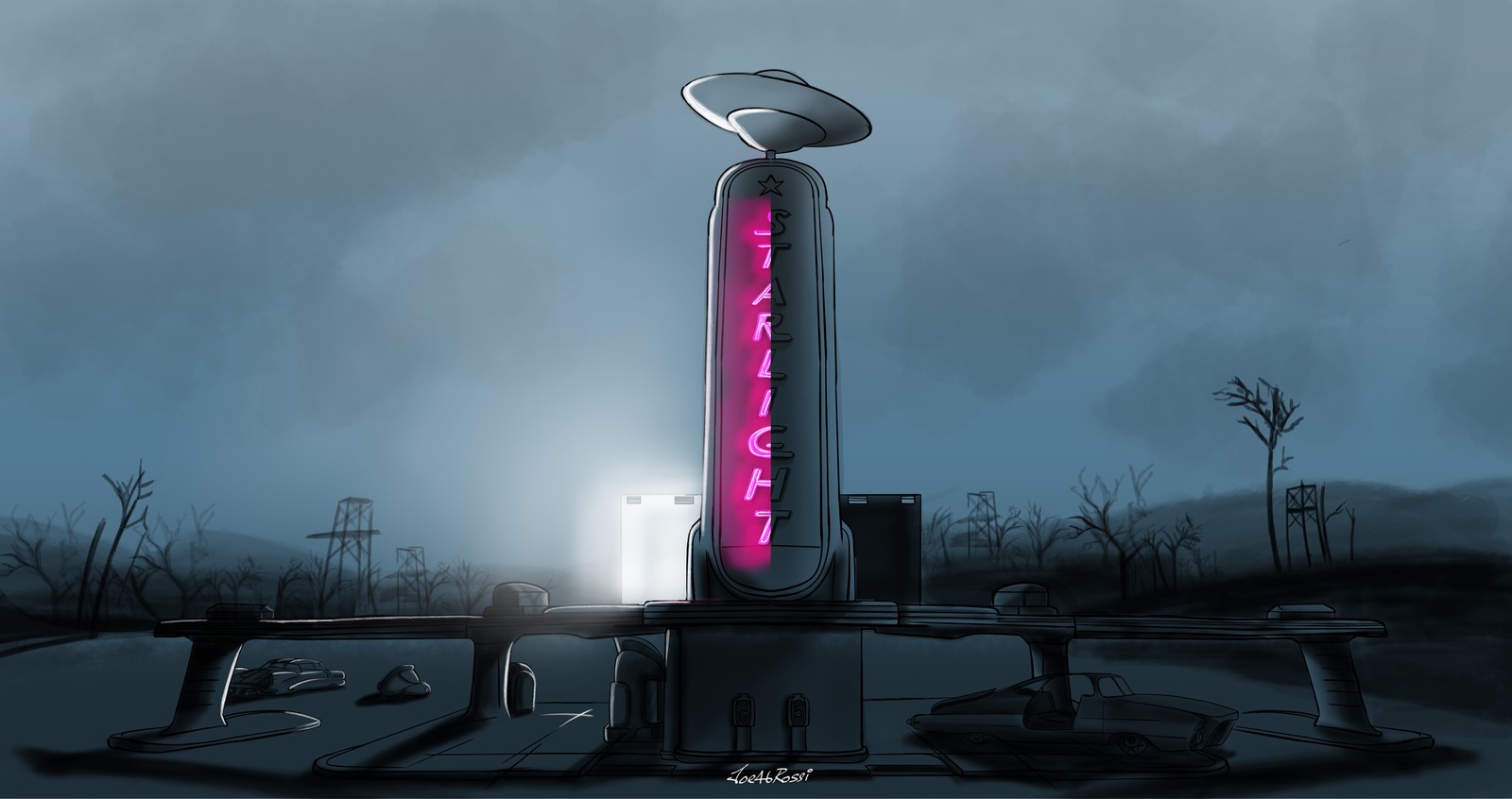 joe rossi fallout starlight drivein