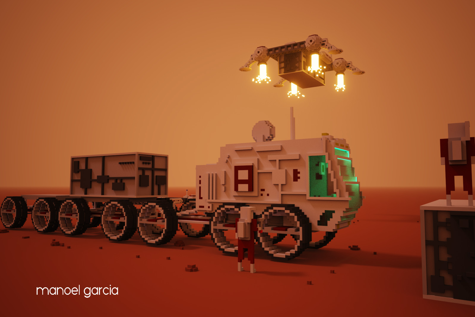 Arriving in Mars