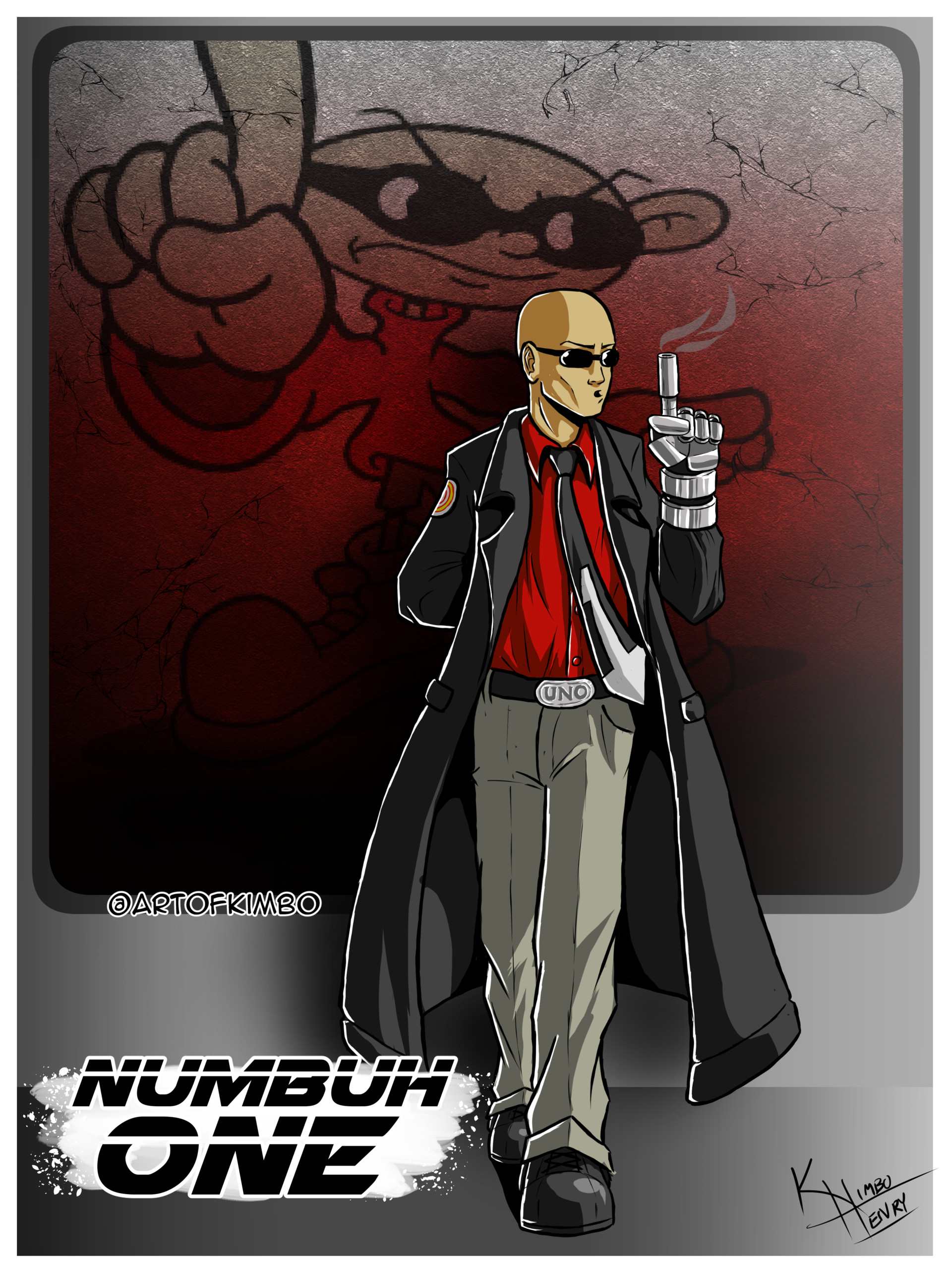 Artstation Numbuh 1 Remix Kimbo Henry