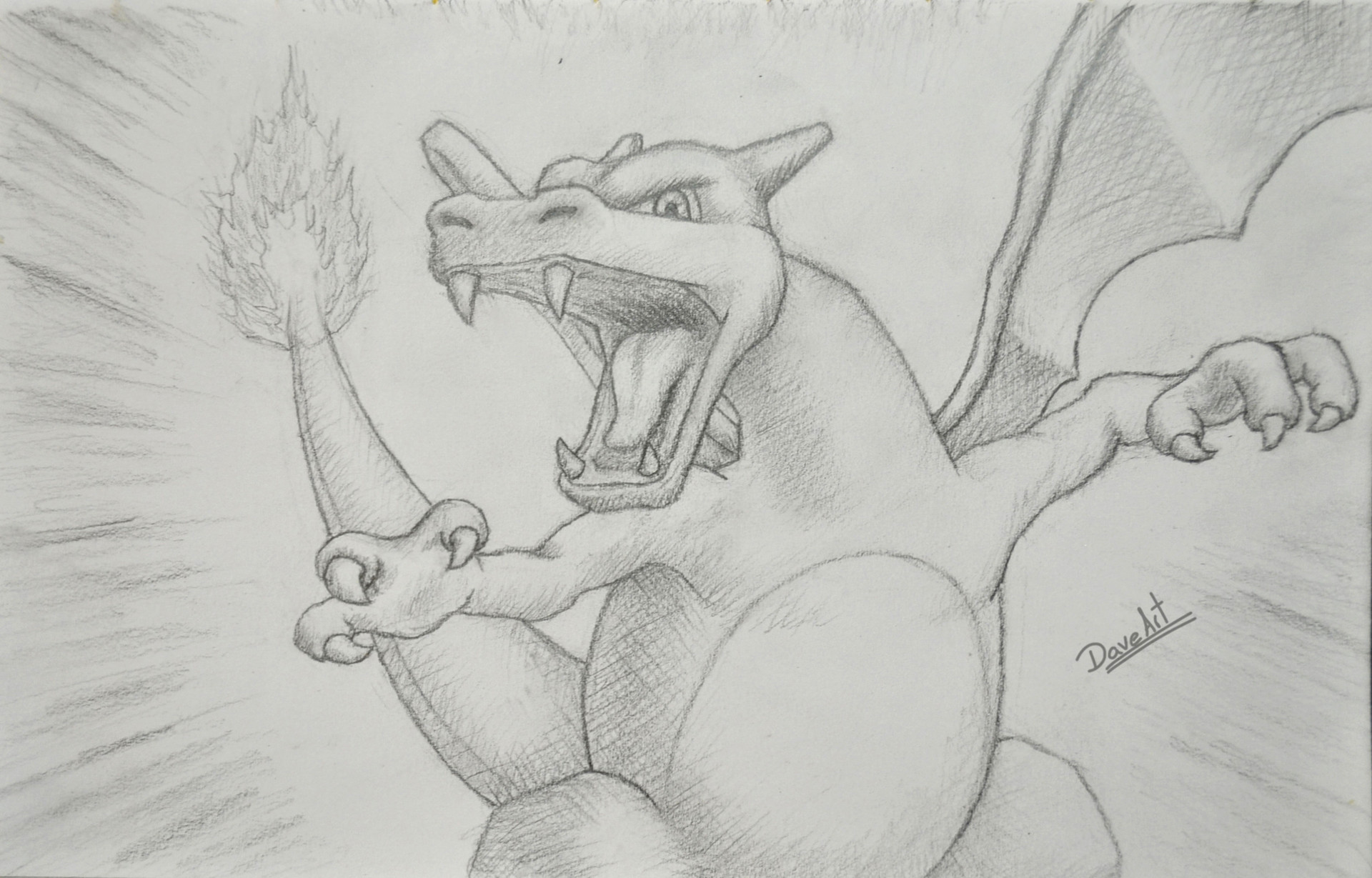 Learn How to Draw Charizard from Pokemon Pokemon Step by Step  Drawing  Tutorials