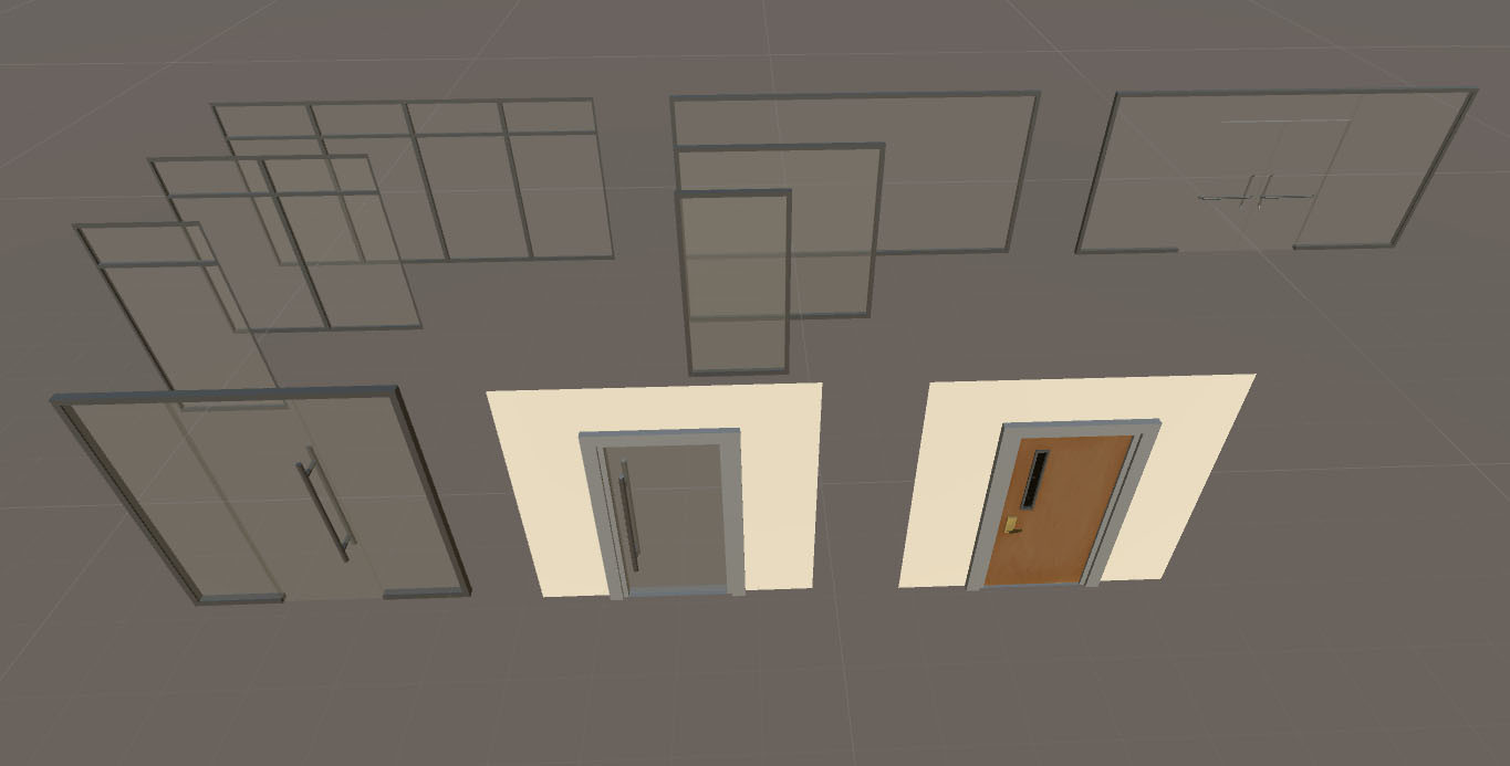 Modular doors/ windows