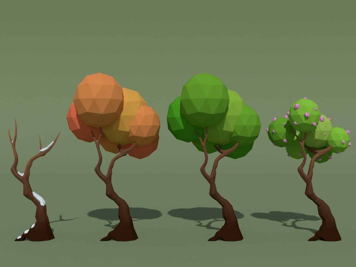 Create texture 2d. 3d деревья Low Poly. Low Poly дерево Blender. Лоуполи куст. Стилизованные деревья.