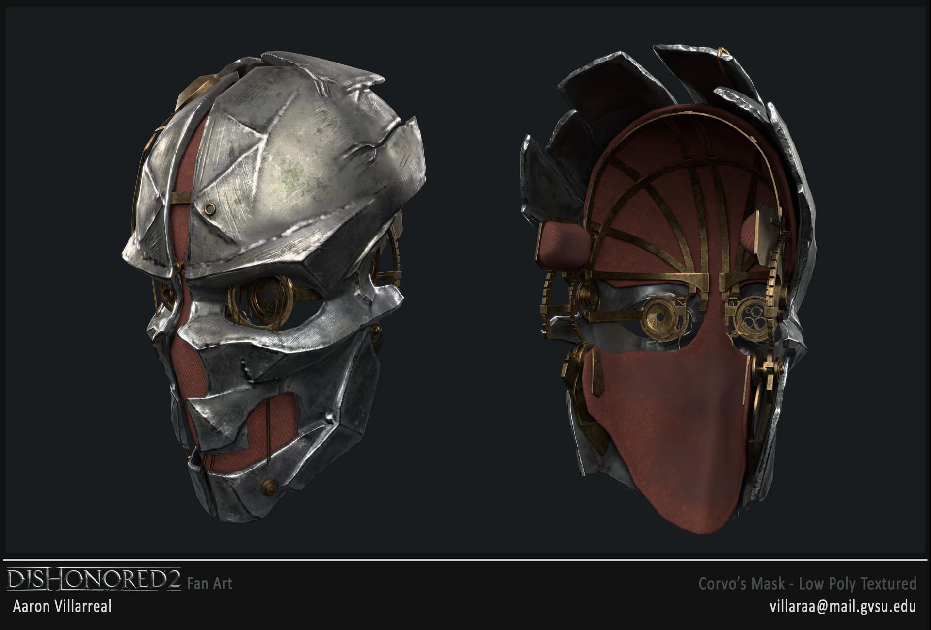 ArtStation - Corvo's Mask
