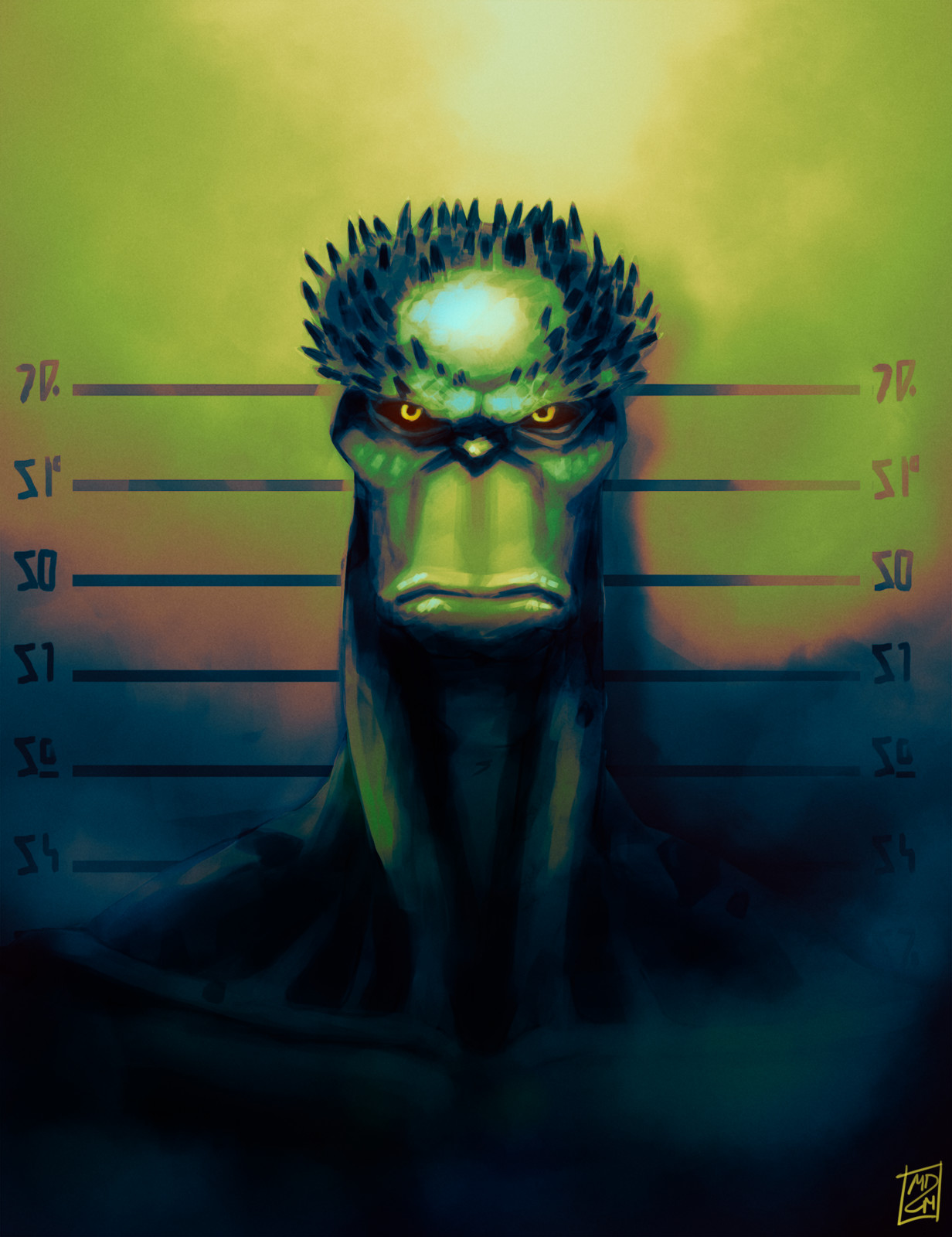 Thesar - Alien #01 Mug Shot