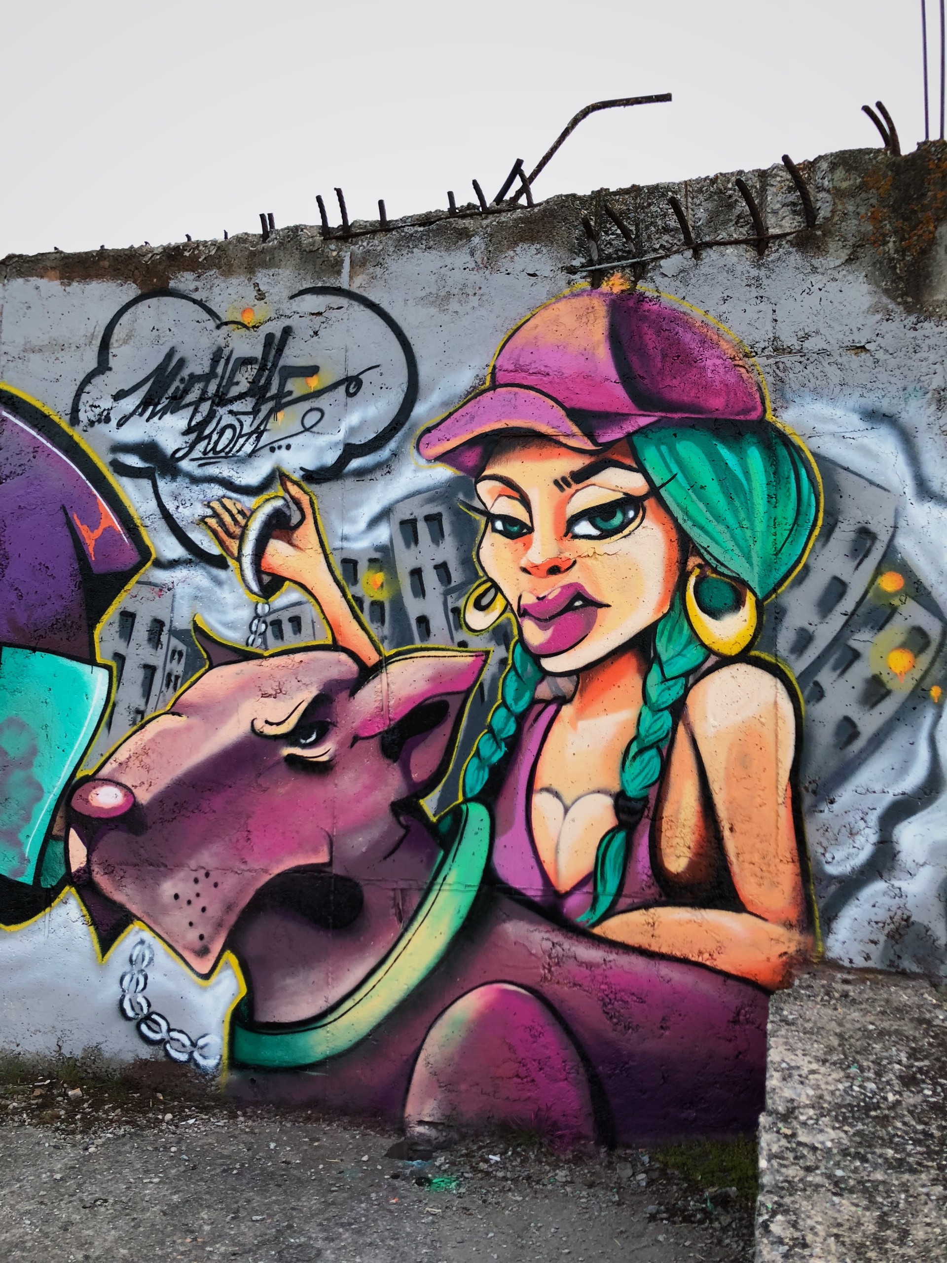 Artstation Everything I Do Mihaela Mavrova Barber shop graffiti drawing (page 1) cheo at super tonic barber shop, bristol. everything i do mihaela mavrova