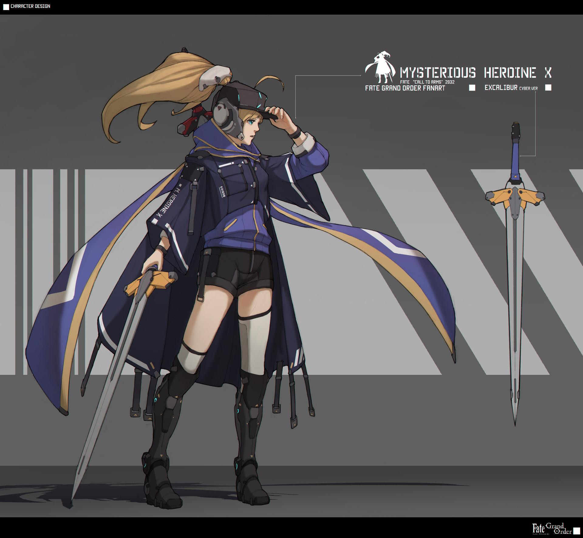 Artstation Mysterious Heroine X Crux Lee