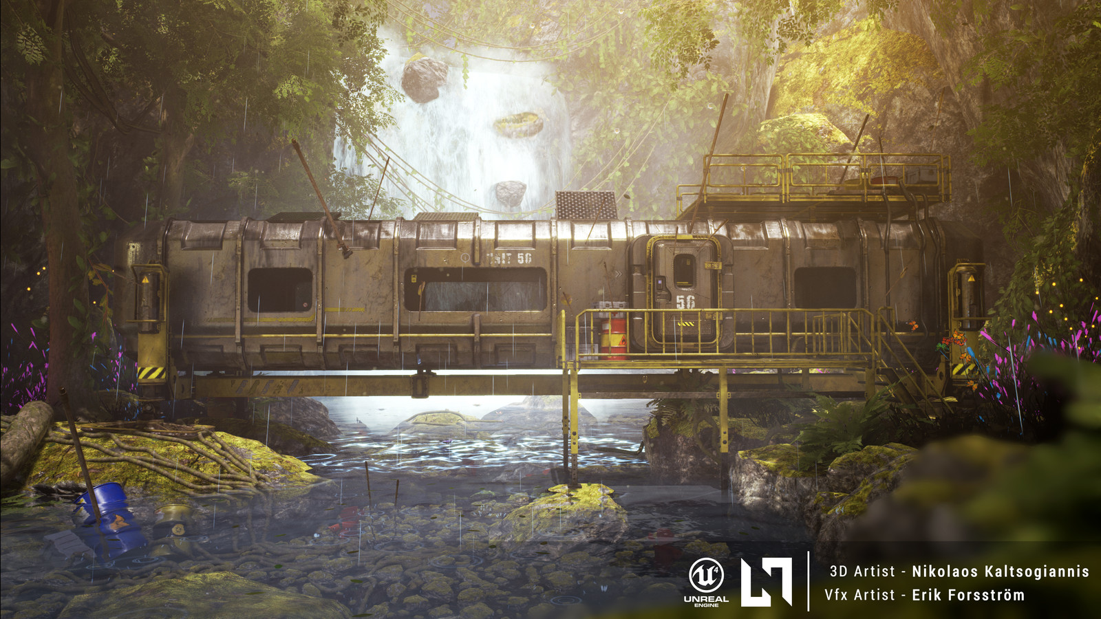 Read More about the project: https://nickoxart.artstation.com/pages/the-shack