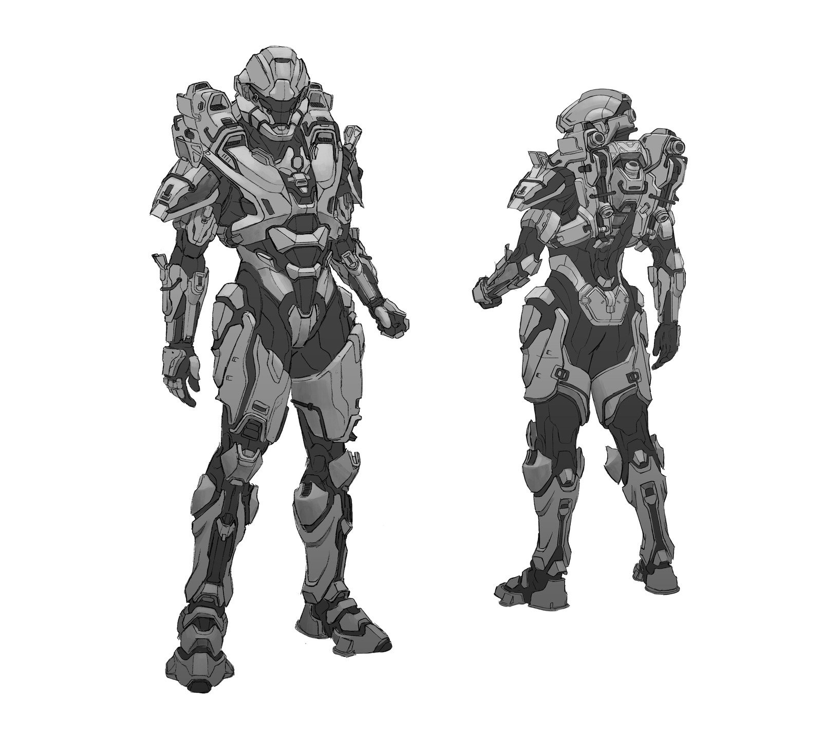 Halo Spartan Armor Design.