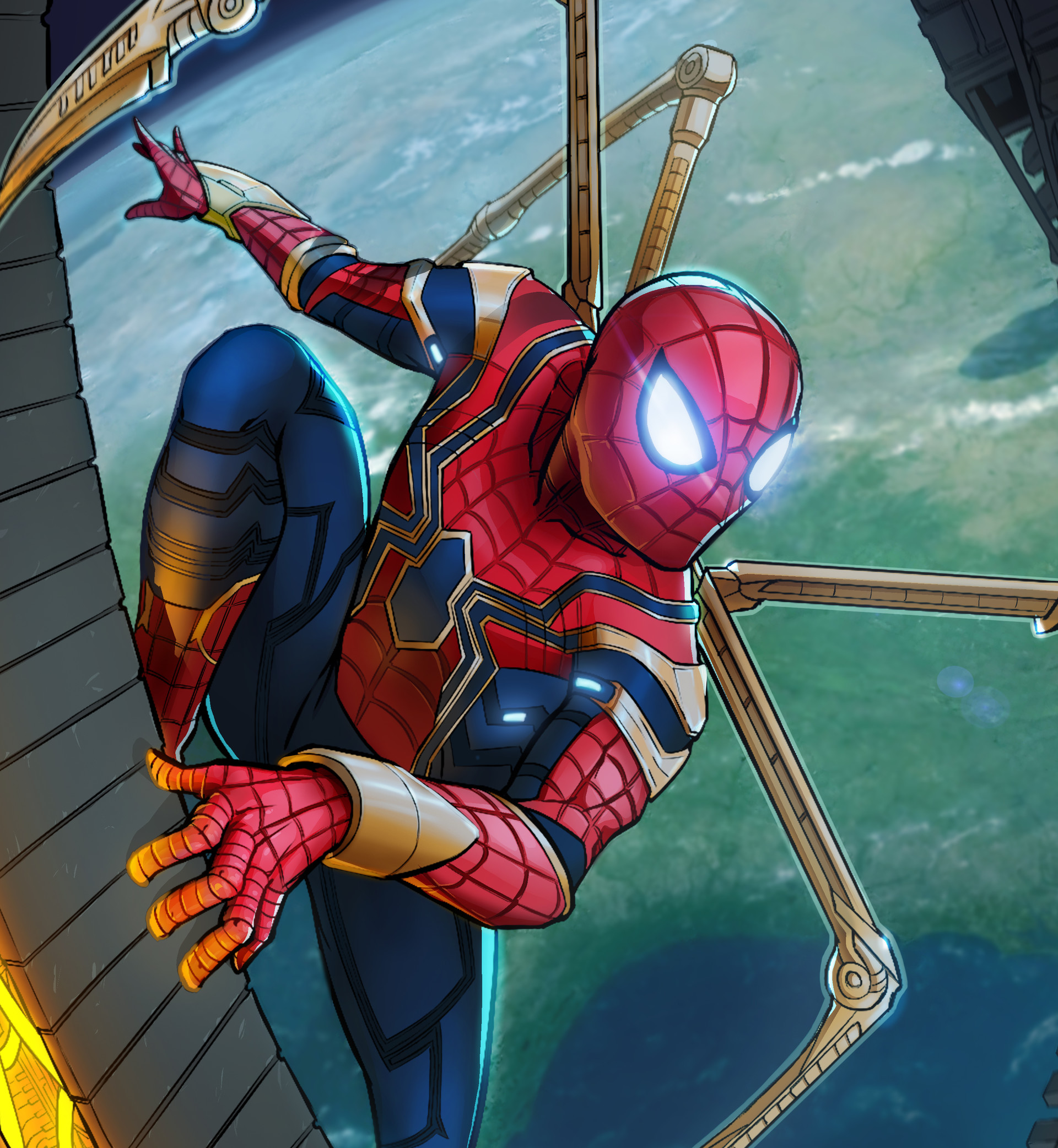 Artstation Iron Spider From Infinity War Alicia Varela Martinez Are you searching for spider cartoon png images or vector? iron spider from infinity war alicia