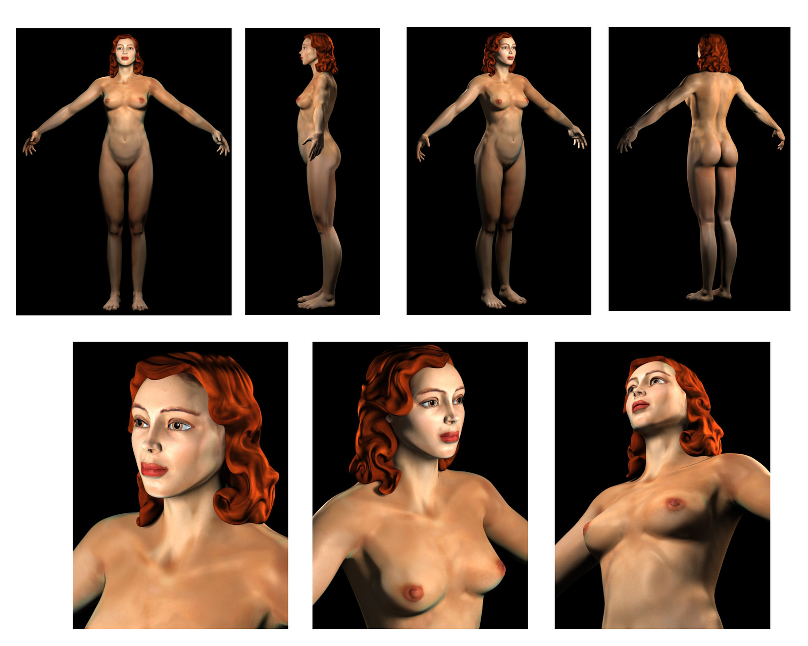 Andromeda V Pose with color