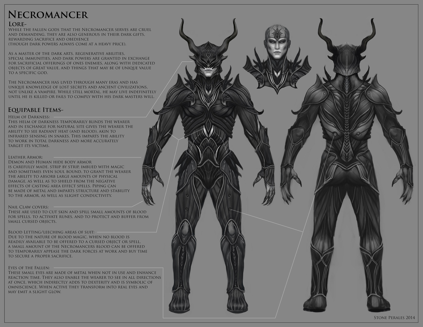 Artstation Character Production Art Necromancer Stone Perales The necromancer is an ascendancy class themed around the dead and the undead. artstation character production art