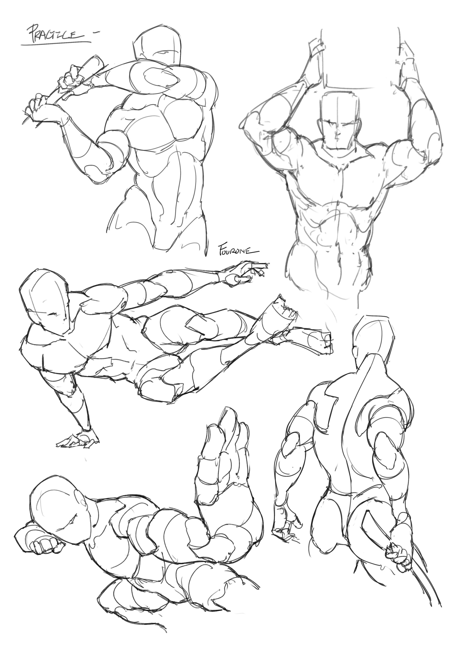 Anime anatomy practice one day Ill reach the level of the artists Im  referencing  rAnimeSketch