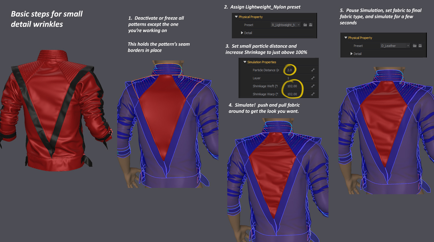 Artstation Thriller Jacket Tony Clark