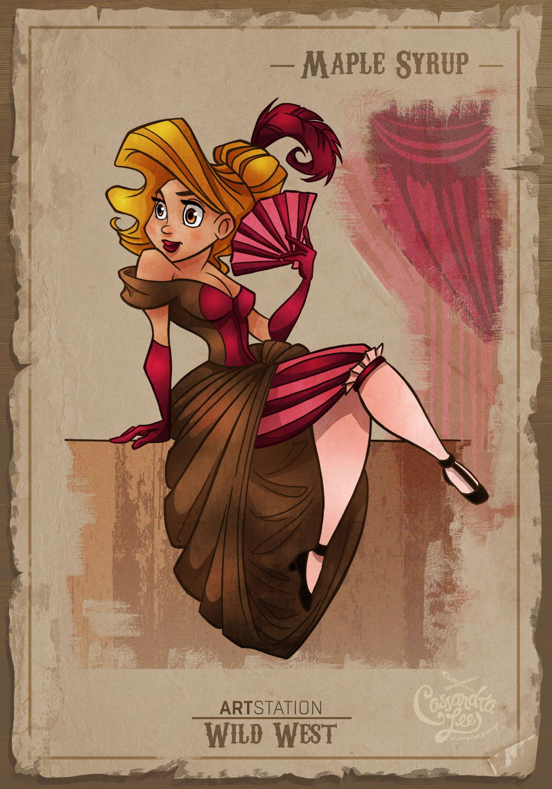 Maple Syrup the can can girl