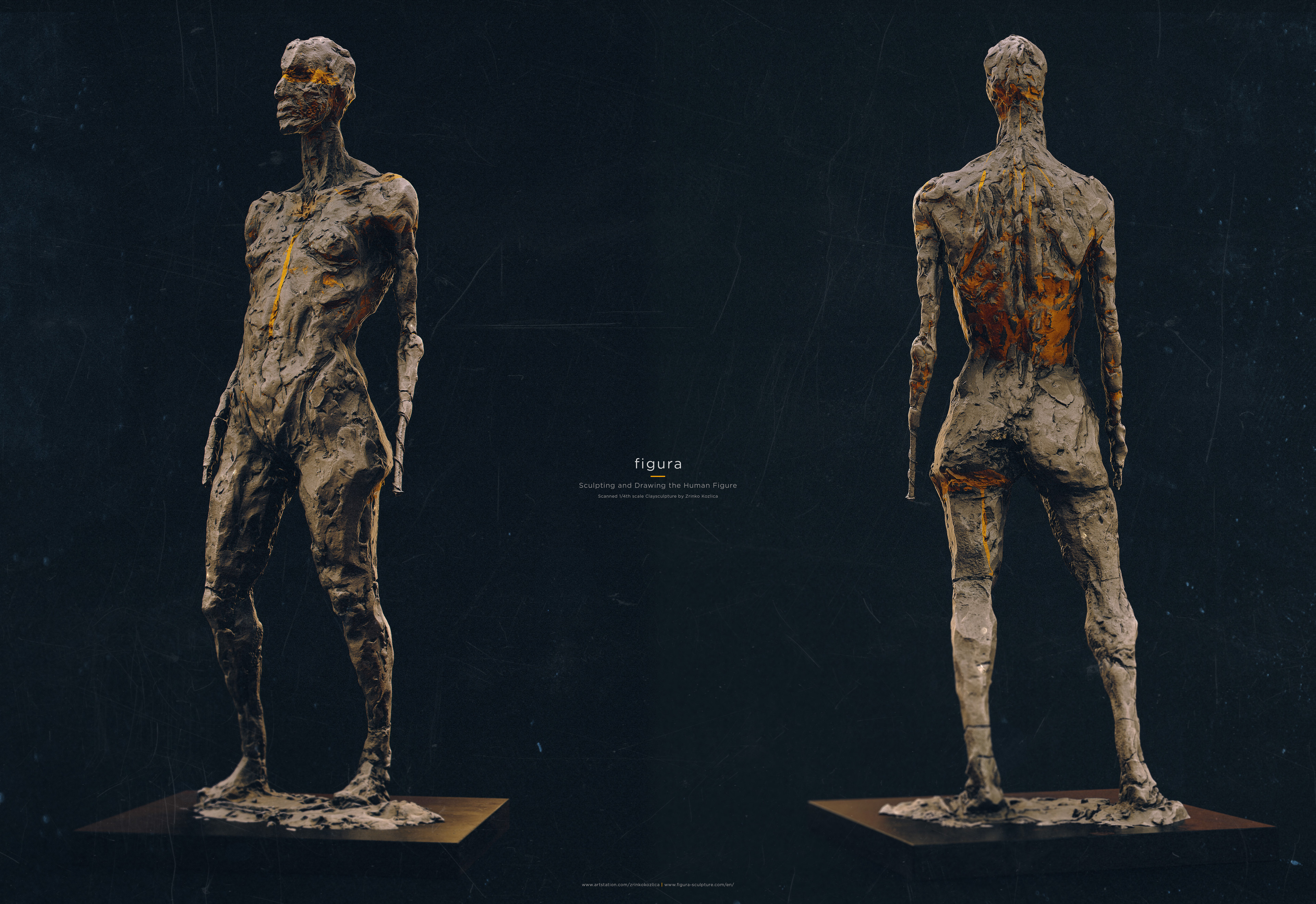 Sculpting human figure store