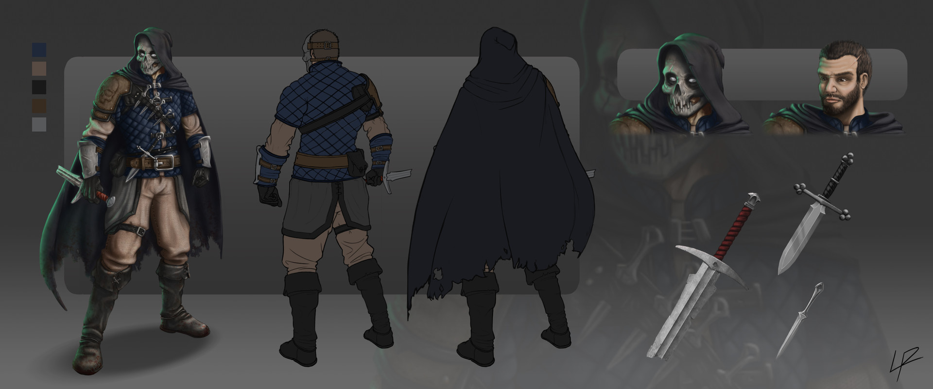Artstation Character Design Assassin Fantasy Lucas Robert Vest and bracers nothing is true, everything is permitted. assassin fantasy lucas robert