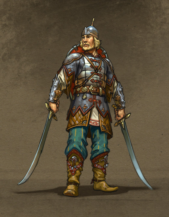 Bogatyrsdan yalangoch Alyonushka