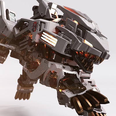 Artstation Horizon Zero Dawn Thunderjaw Fanart