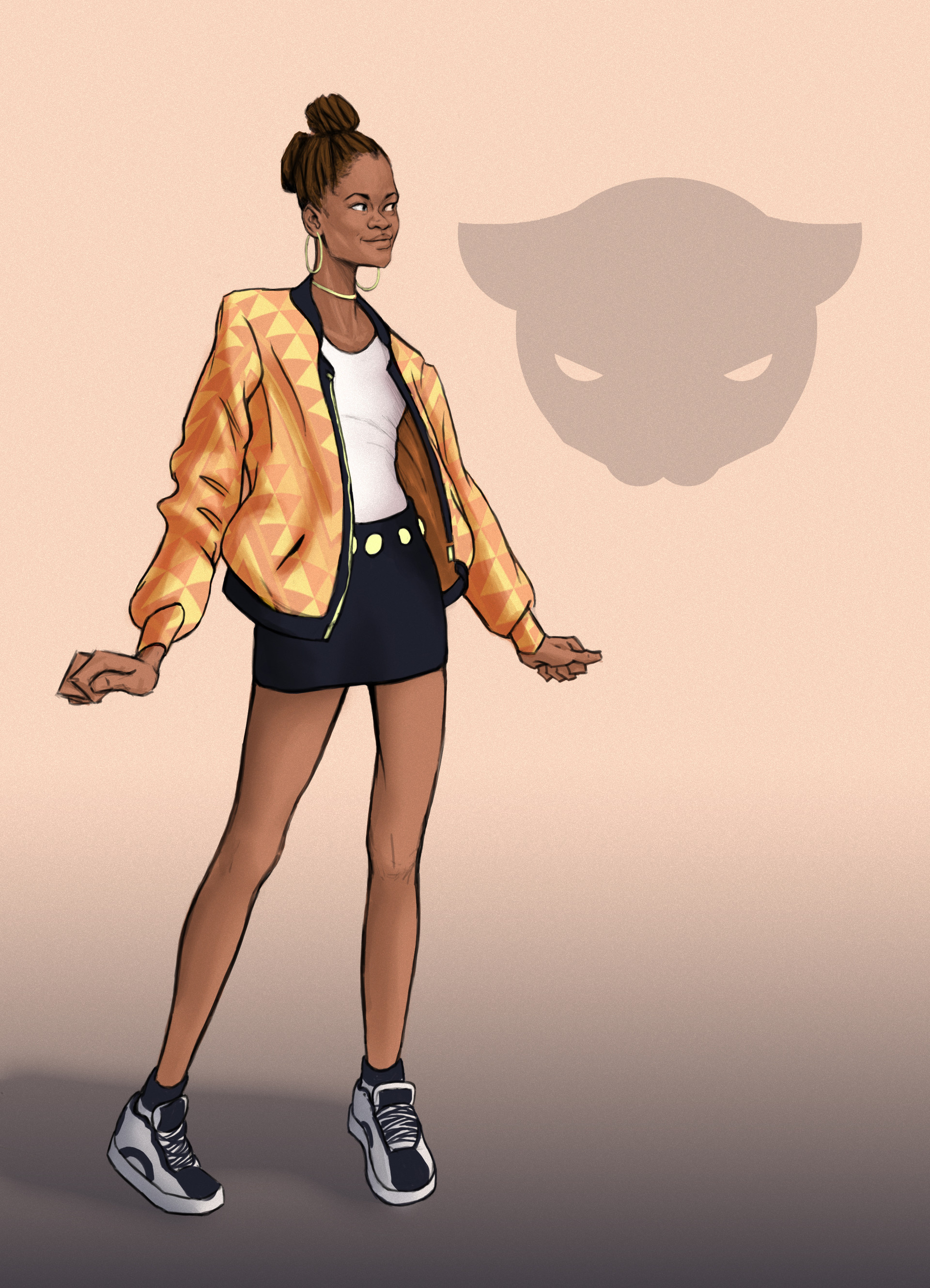 black panther shuri outfits