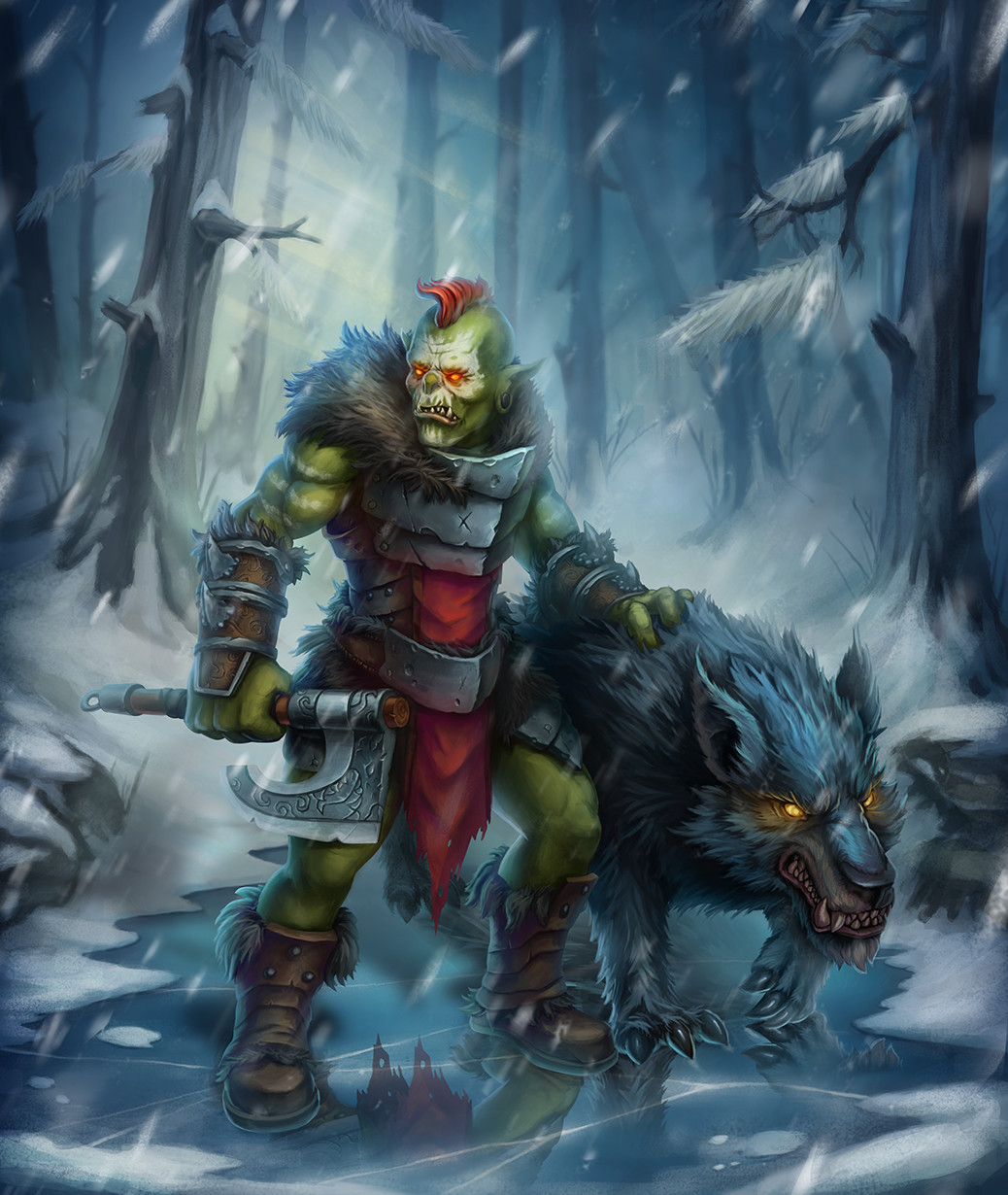ArtStation - Orc hunter