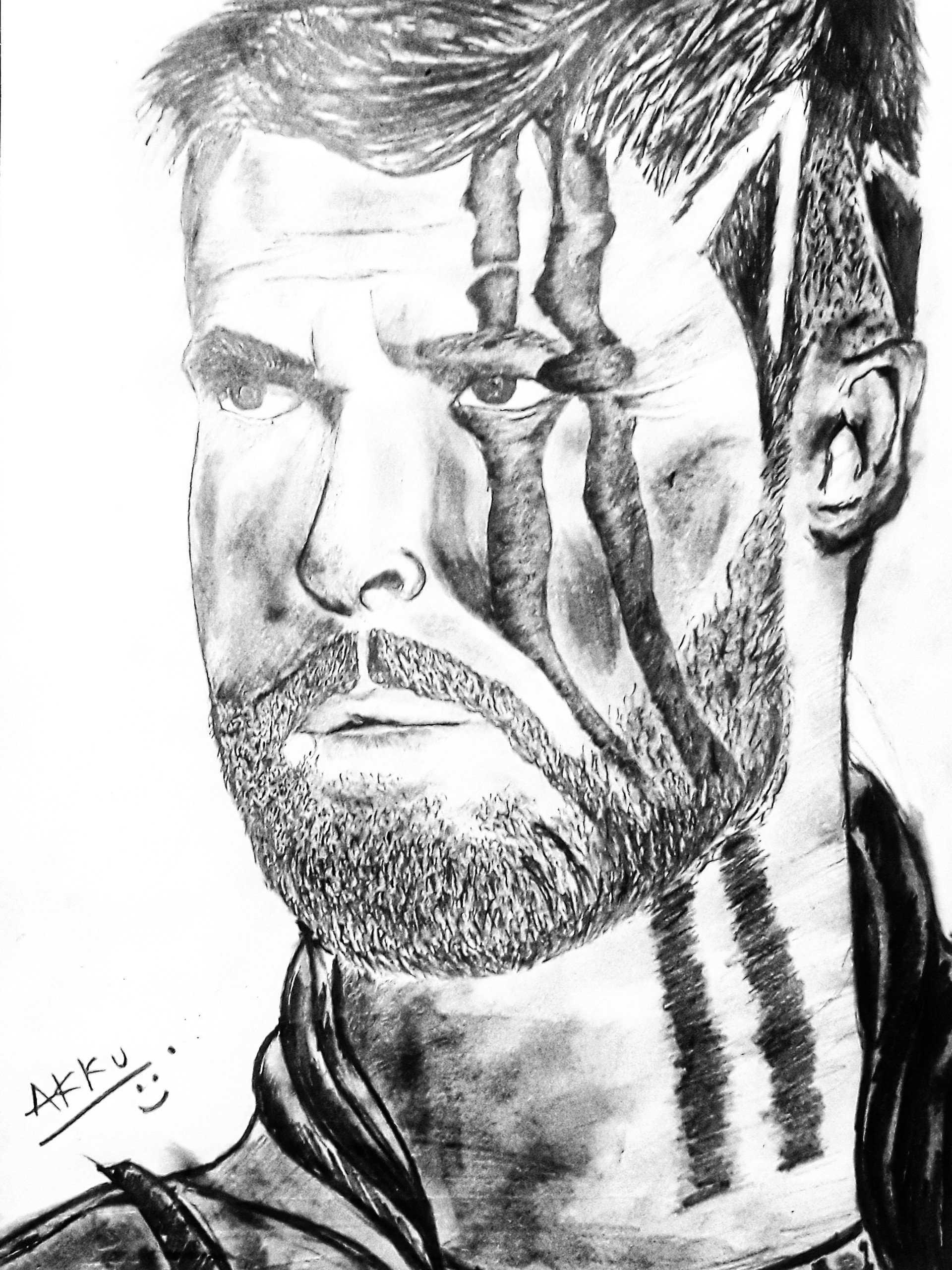 Akash Rai Sketch Of Thor From The Movie Avengers