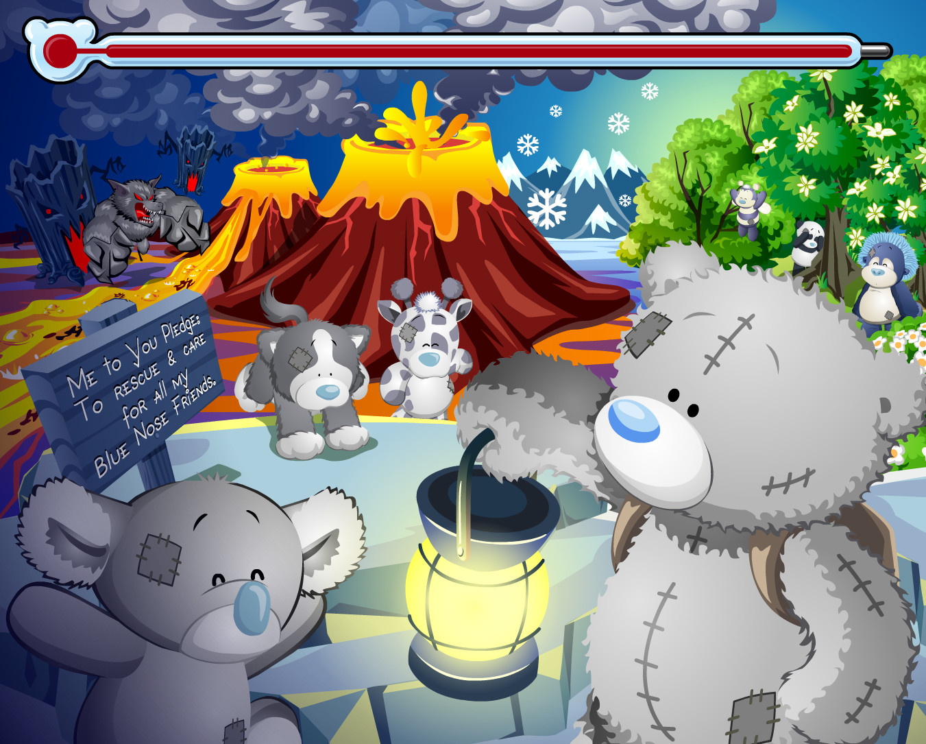 ArtStation Carte Blanche Greetings Me to You My Place Loading Screen