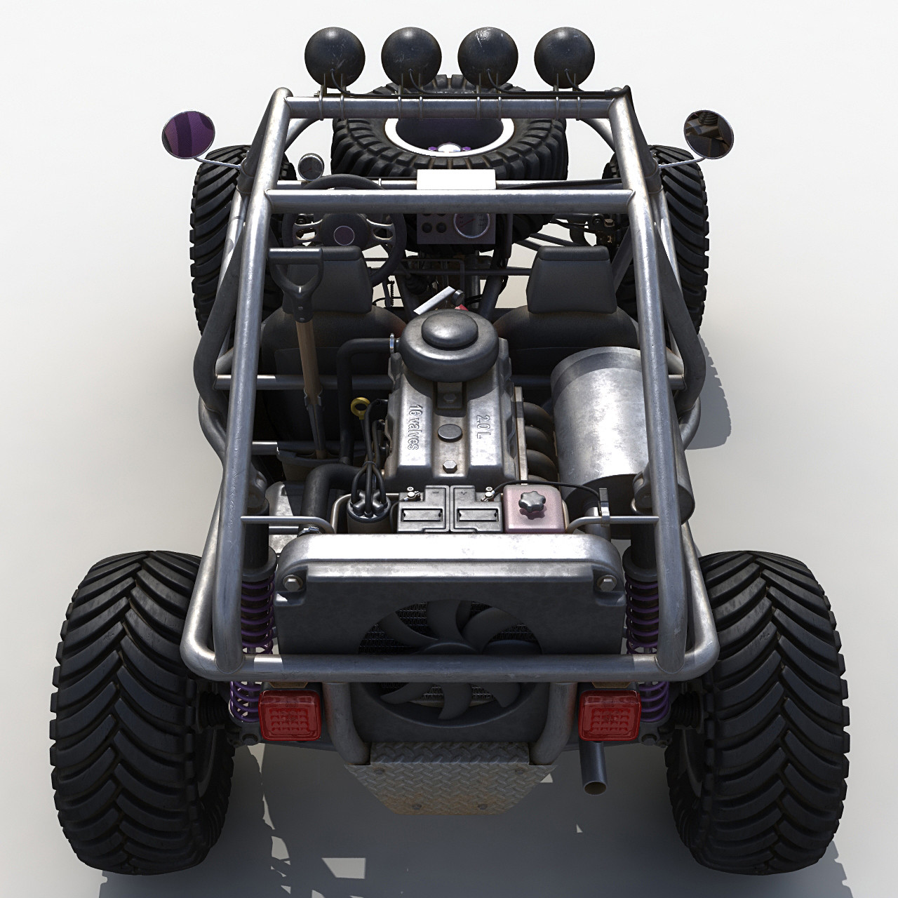 Artstation Dune Buggy Alexander Nahornyi