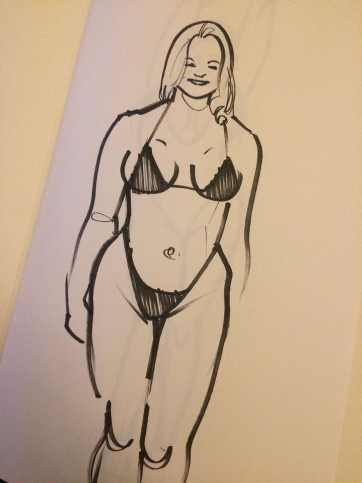 Artstation Daily Sketches Curvy Girls Ismael Alabado,Pretty Pictures Of Girls