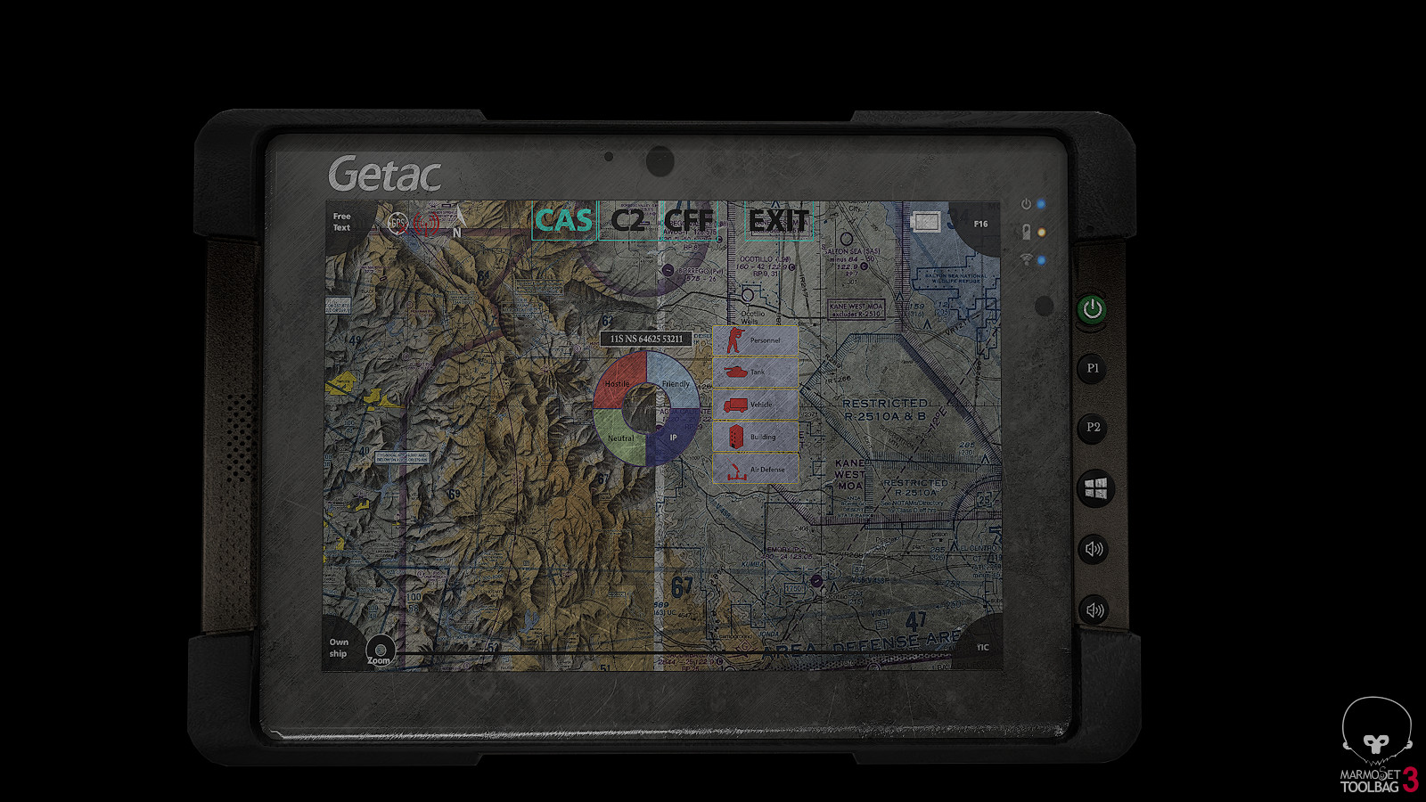 artstation getac t800 undersiege
