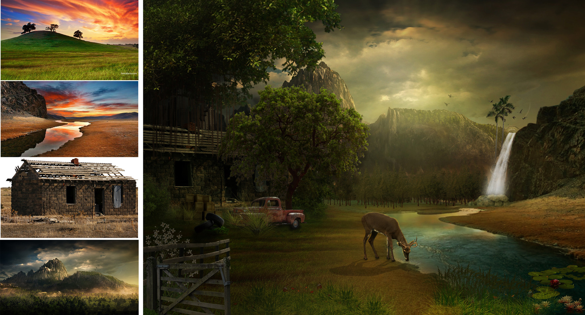 ArtStation Matte Painting Work